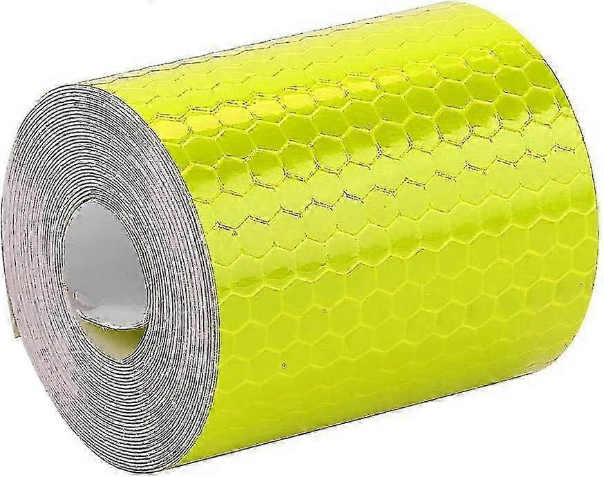 High Adhesive Reflective Safety Strip Warning Sticker - Yellow