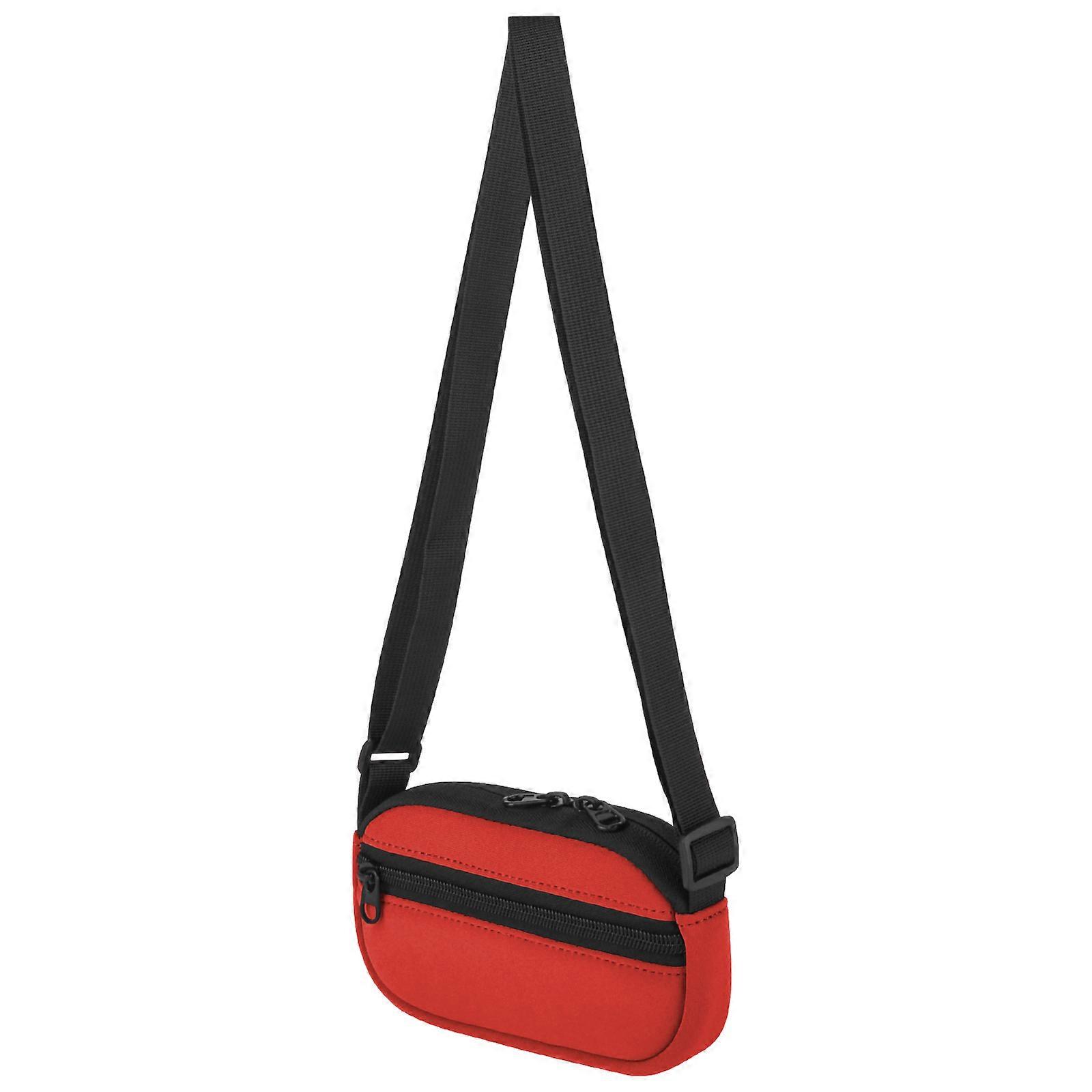 Carrying Case Storage Bag with Adjustable Shoulder Strap for Beijue Handheld Console Storage Bag Shockproof Travel Pouch  Red