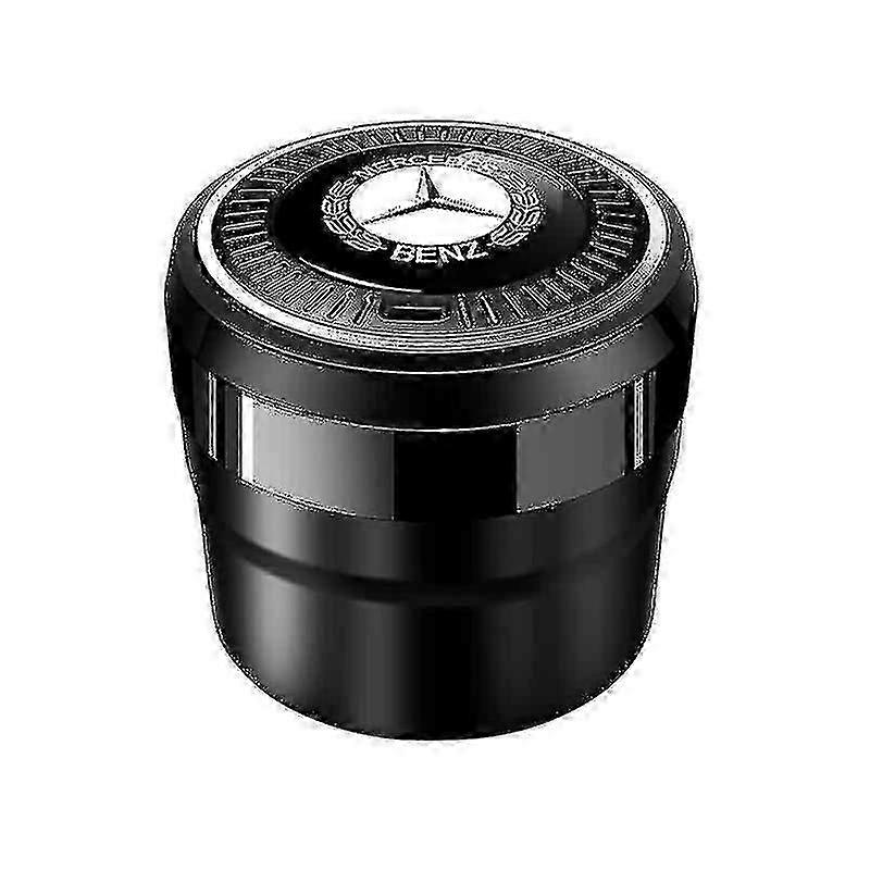 Black Car Ashtray Compatible with Mercedes-Benz A-Class & E300L