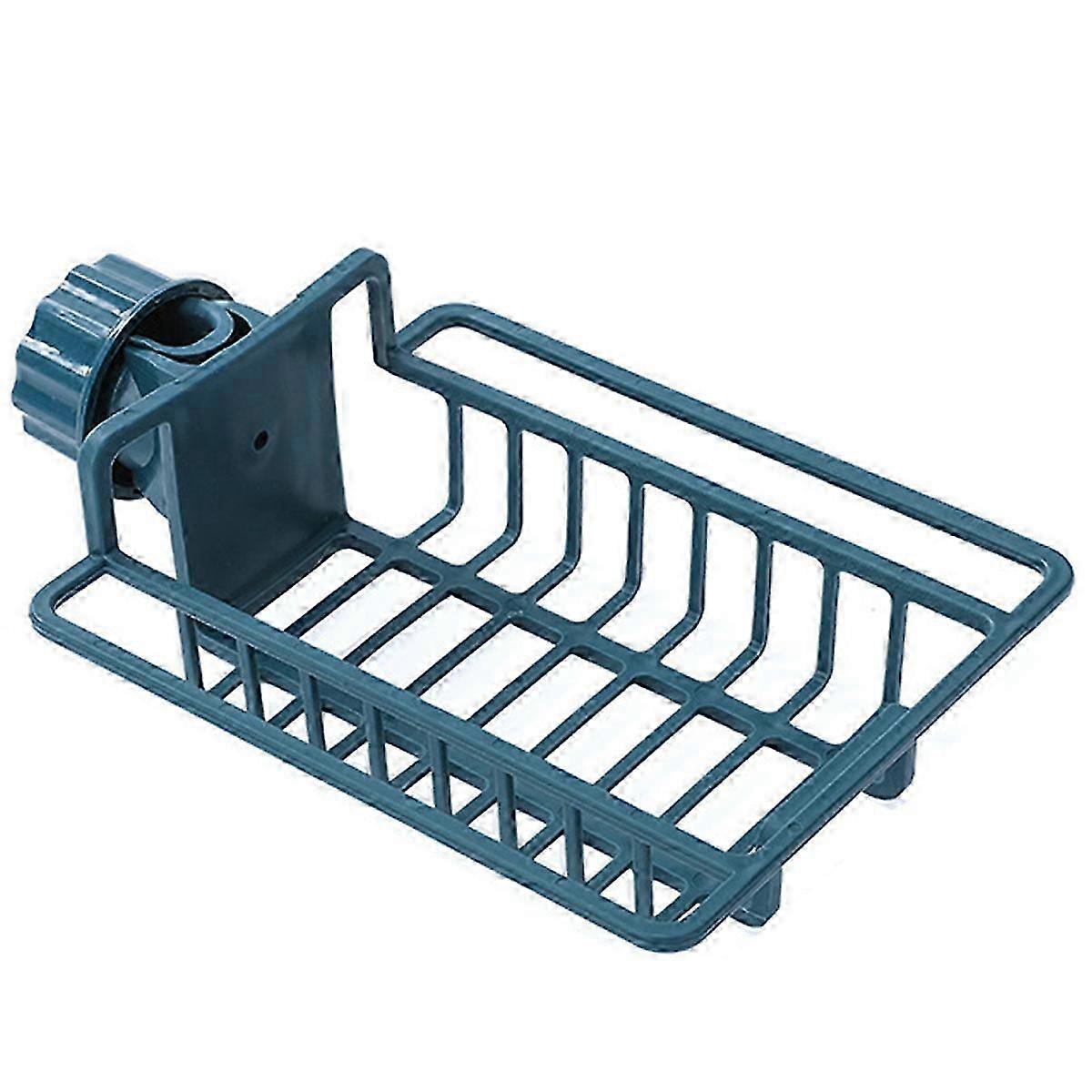 Aluminium Vask Avløpsstativ Arrangør med Krok og Bar For Kjøkken og Bad