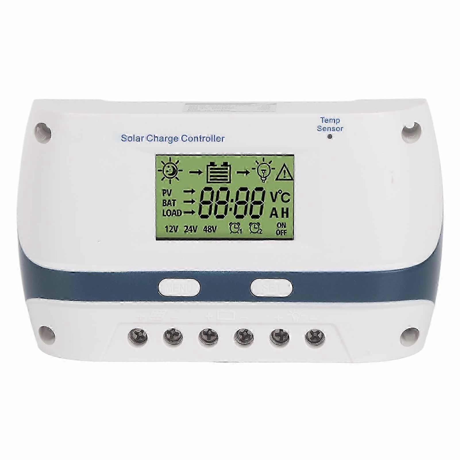 PWM Solar Charge Controller 50A 12V 24V 48V for RV Yachts