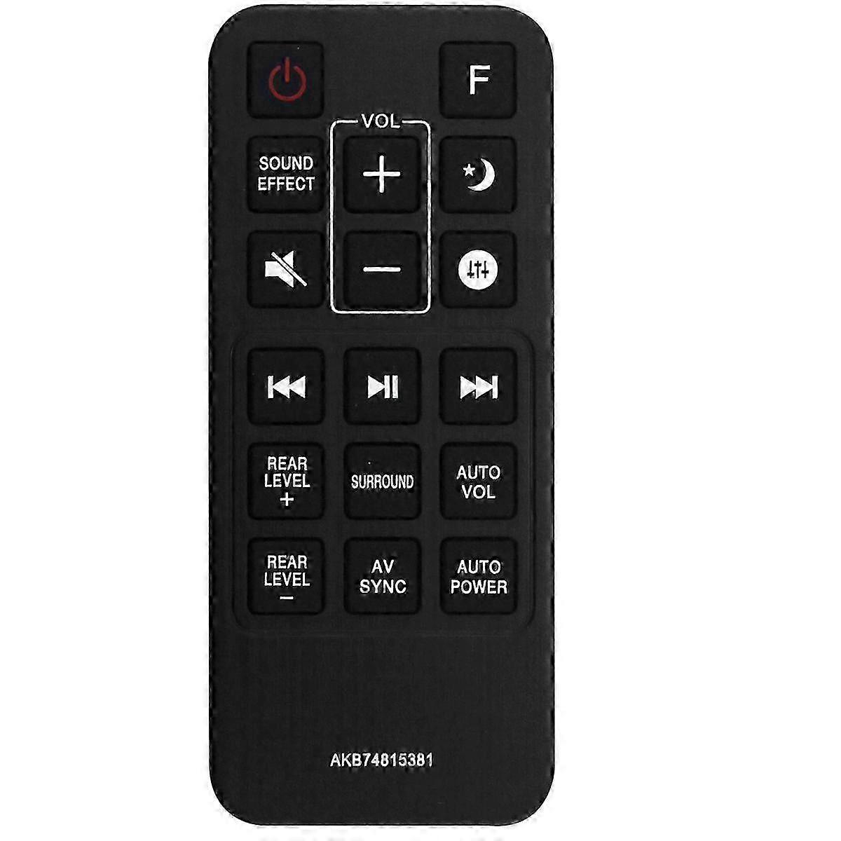 Replace Remote Control for Suitable Brand Sound Bar Home Theater System Speaker Systems