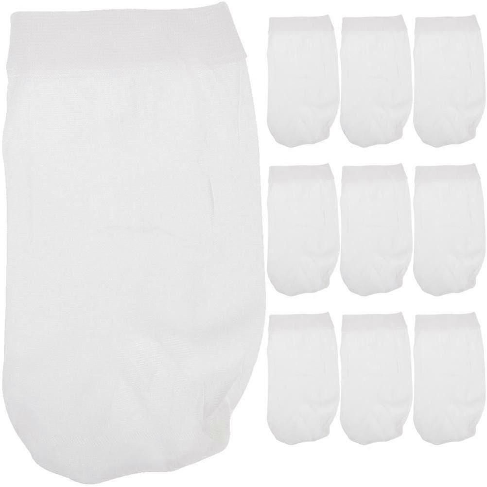 10Pcs Pool Skimmer Socks Elastic Filters Swimming Pool Garbage Filter Bags
