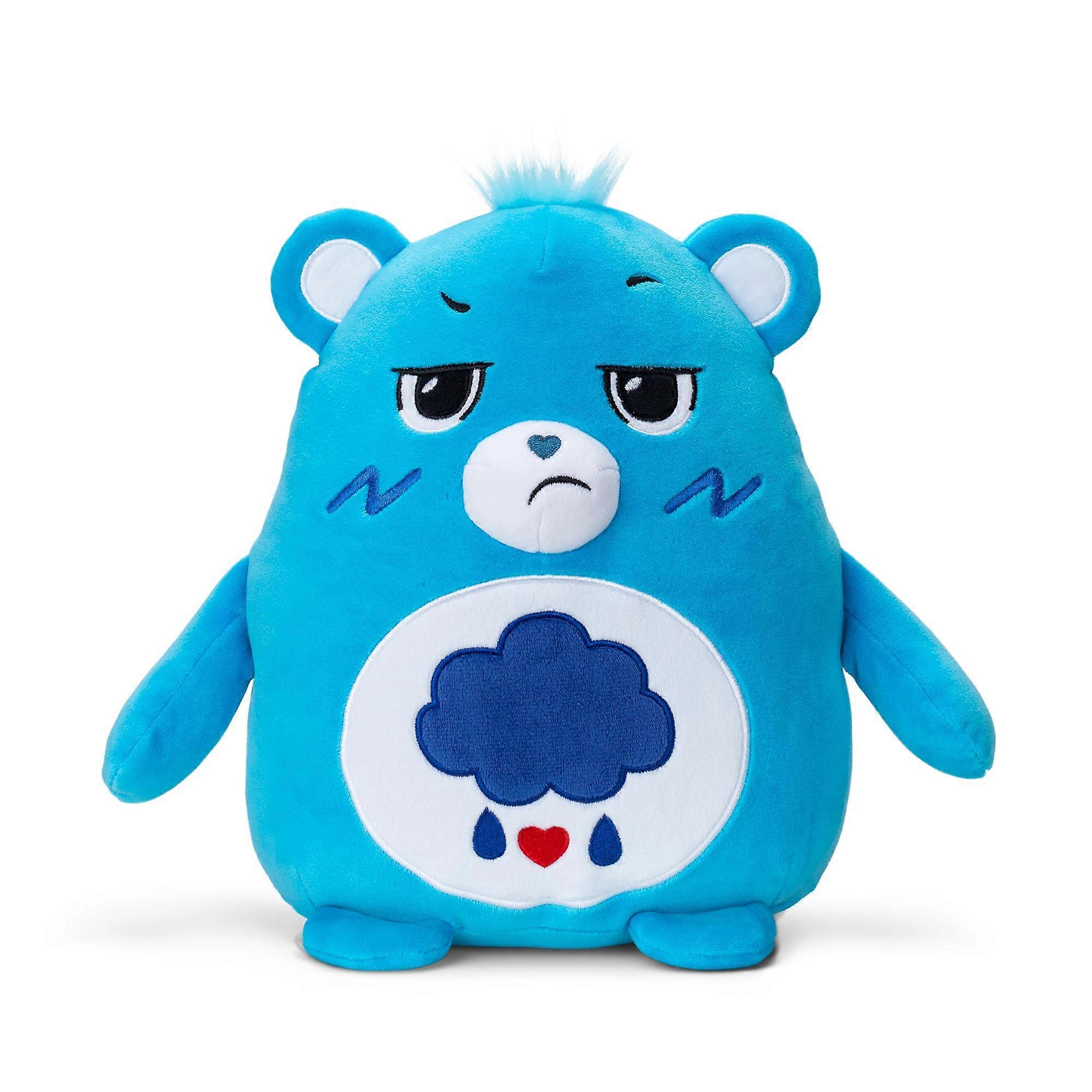 Care Bears Grumpy Bear 25 cm Squishy Plush Soft Sensory Cuddly Toy for Kids Ages 4 Collectible Teddy Bear with Squishy Texture Medium