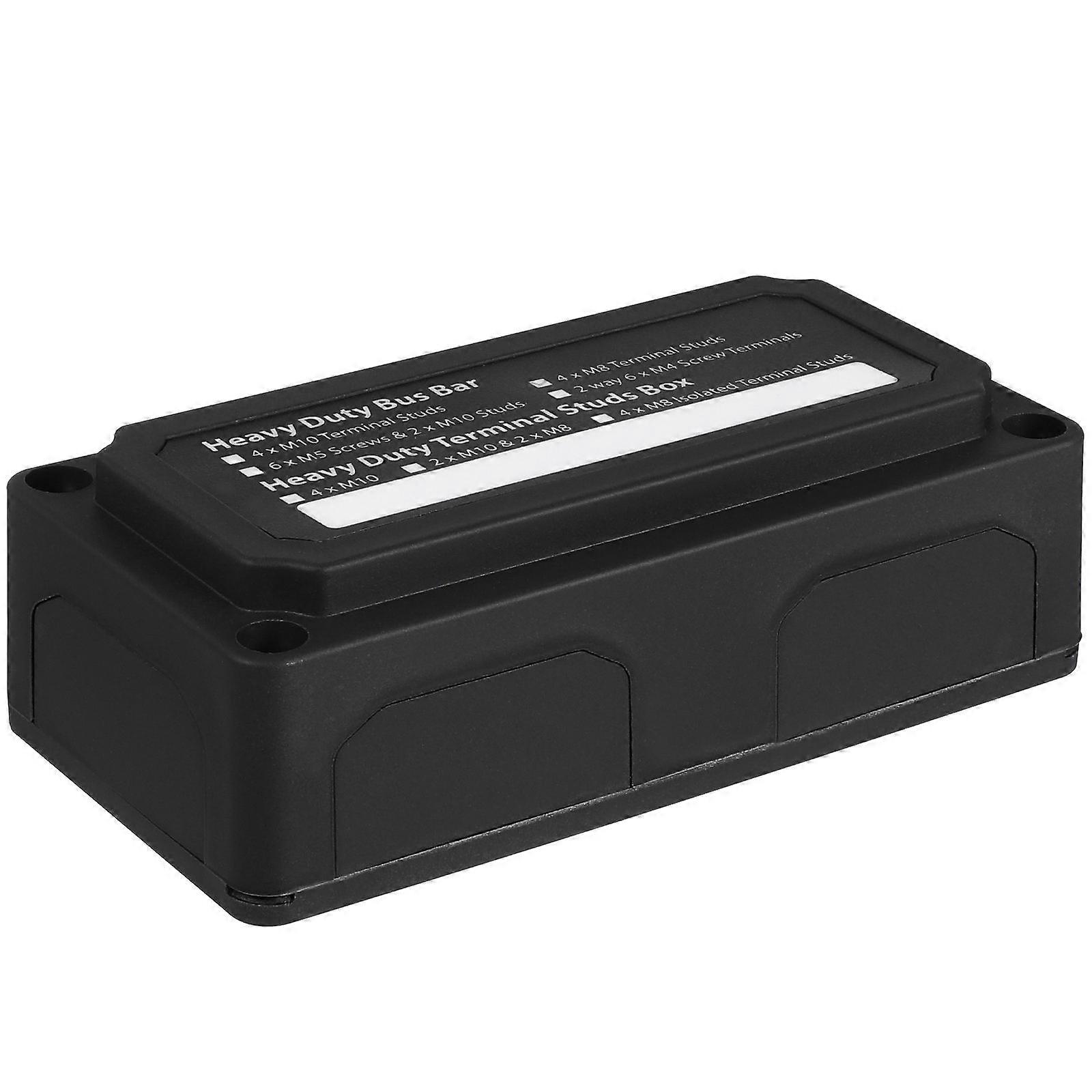 Distribution Distribution Block 48V Heavy Duty Bus Nylon 5.46X2.75X1.81in Easy Installation 1Set
