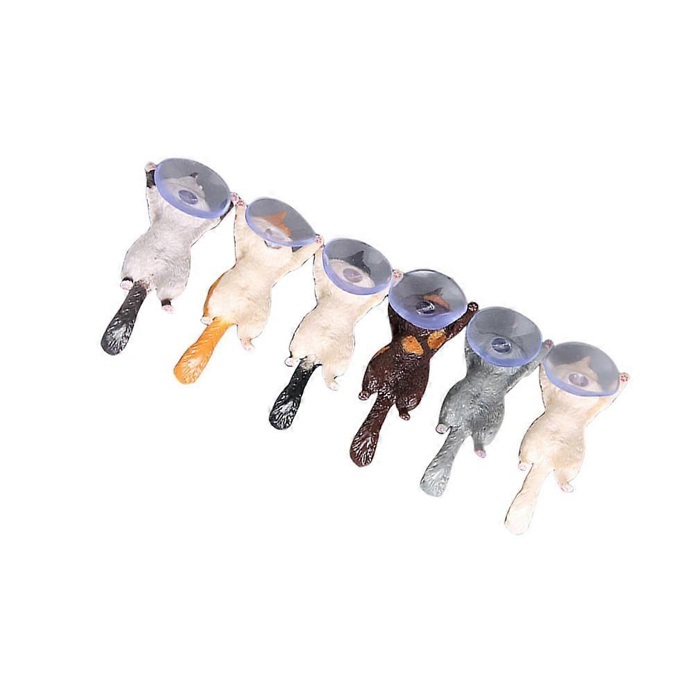 Phone Support Stand Attractive Phone Stand Desktop Phone Supplies Suction Cup Mount Assorted Color 5.5X3CM 6Pack