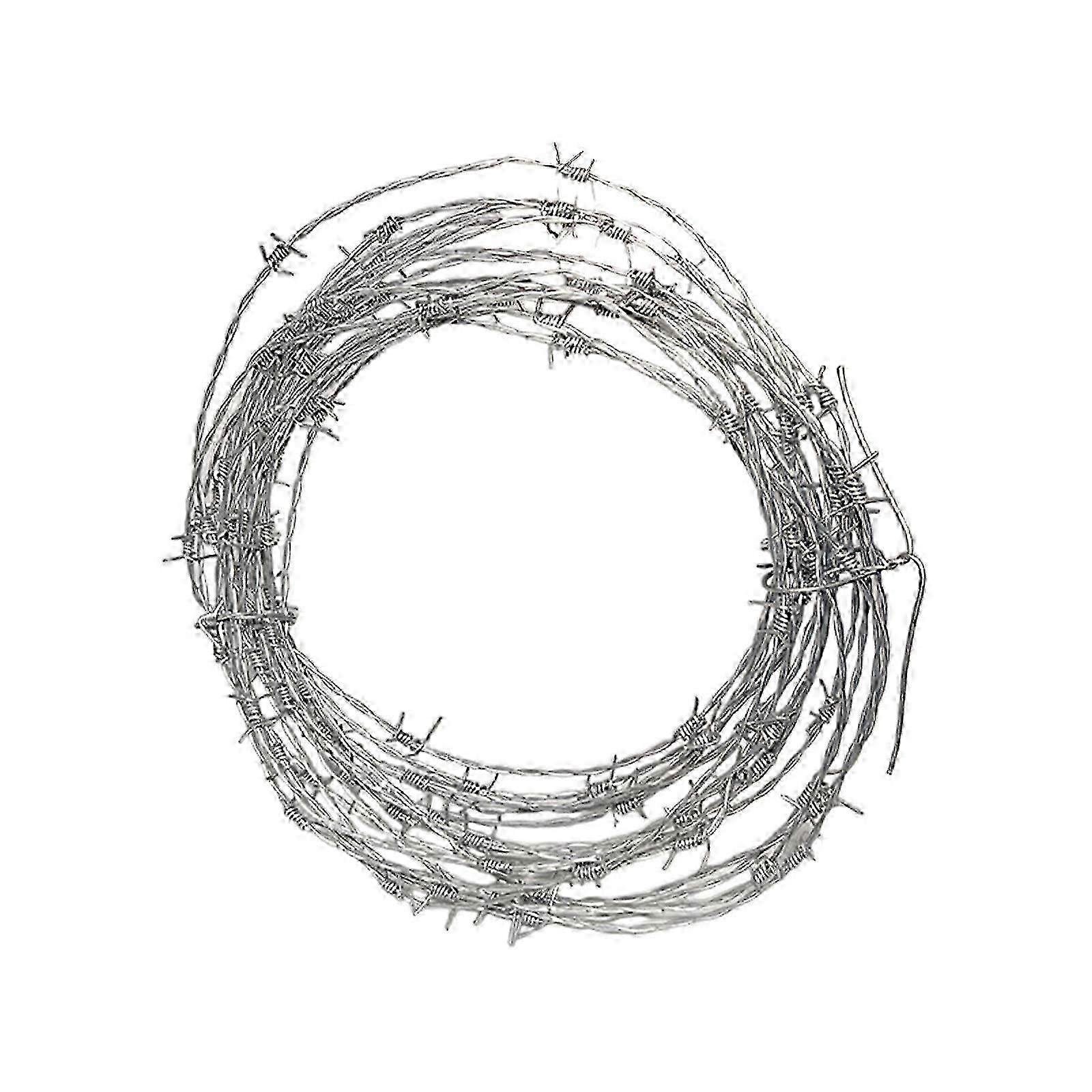 Stacheldraht Stacheldraht Stabiler verschleißfester Stacheldraht Rolle Stacheldrahtzaun für Zäune Kommerzielle Nutzung Handwerk Bauernhaus Zuhause