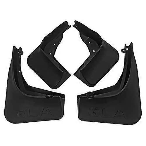 Car Mud Flaps Splash Guard Kit For Mercedes Benz GLA 200/220 2015-2019 Front And Rear Left Right With Screw Pack Of 4