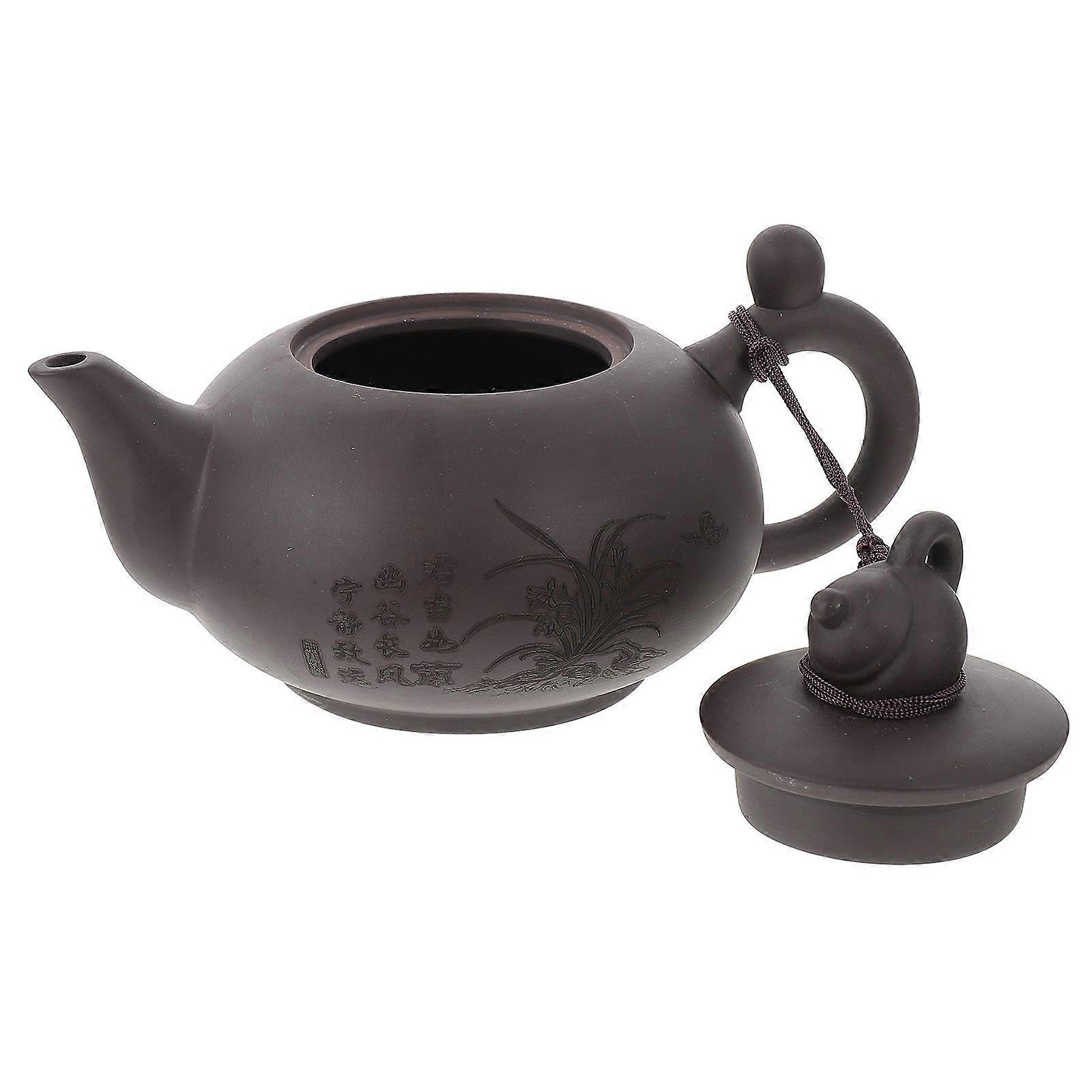 Vintage Ceramic Teapot Creative Double Pot Set For Professional Tearoom 1PC
