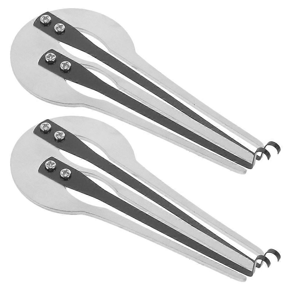 Jaw Harp Ethnic Portable Instrument for Beginners 2Pcs Mini Musical Percussion