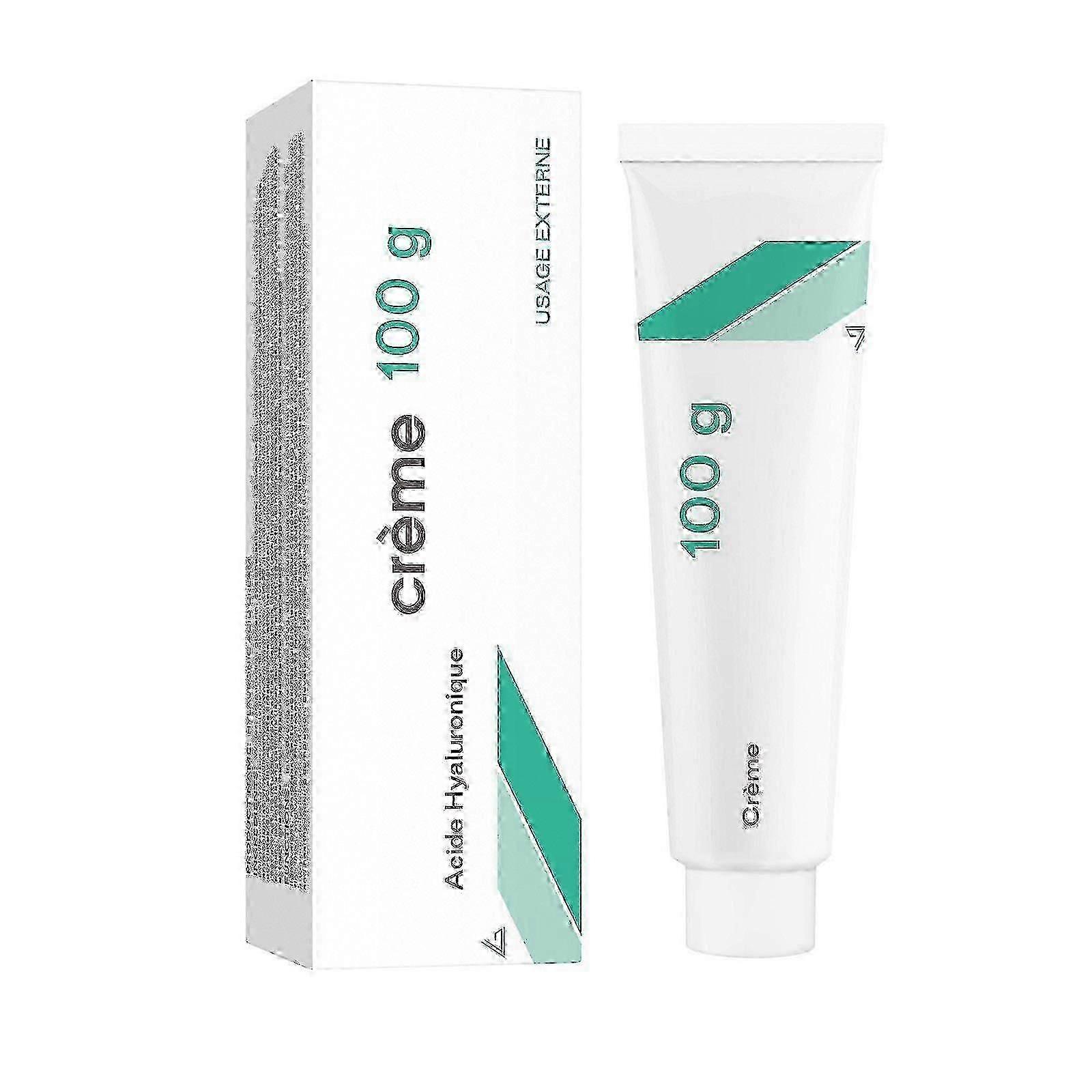 Hylauronic Cream, مرطب مرطب للوجه - نقي 100٪ ، غير مخفف ، 100 جرام