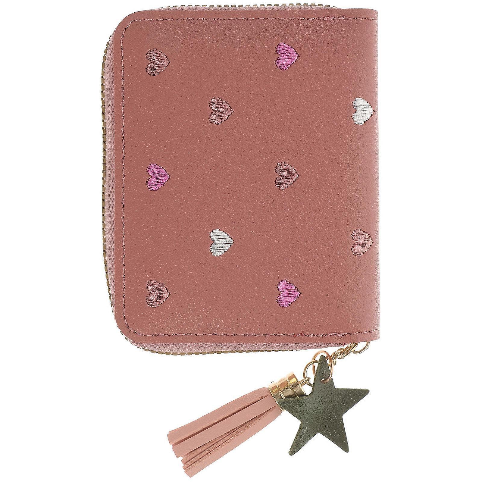 Ladies Small Wallet Pink Storage Bag Travel 1Pack