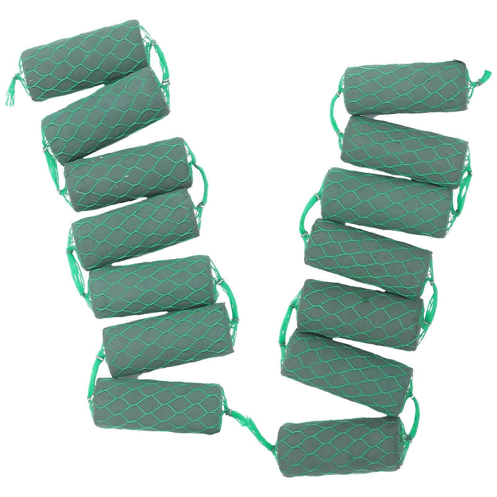 Flower Arrangement Kit Floral Foam Garland Green 13.00X5.50X5.50CM For Parties 1Set