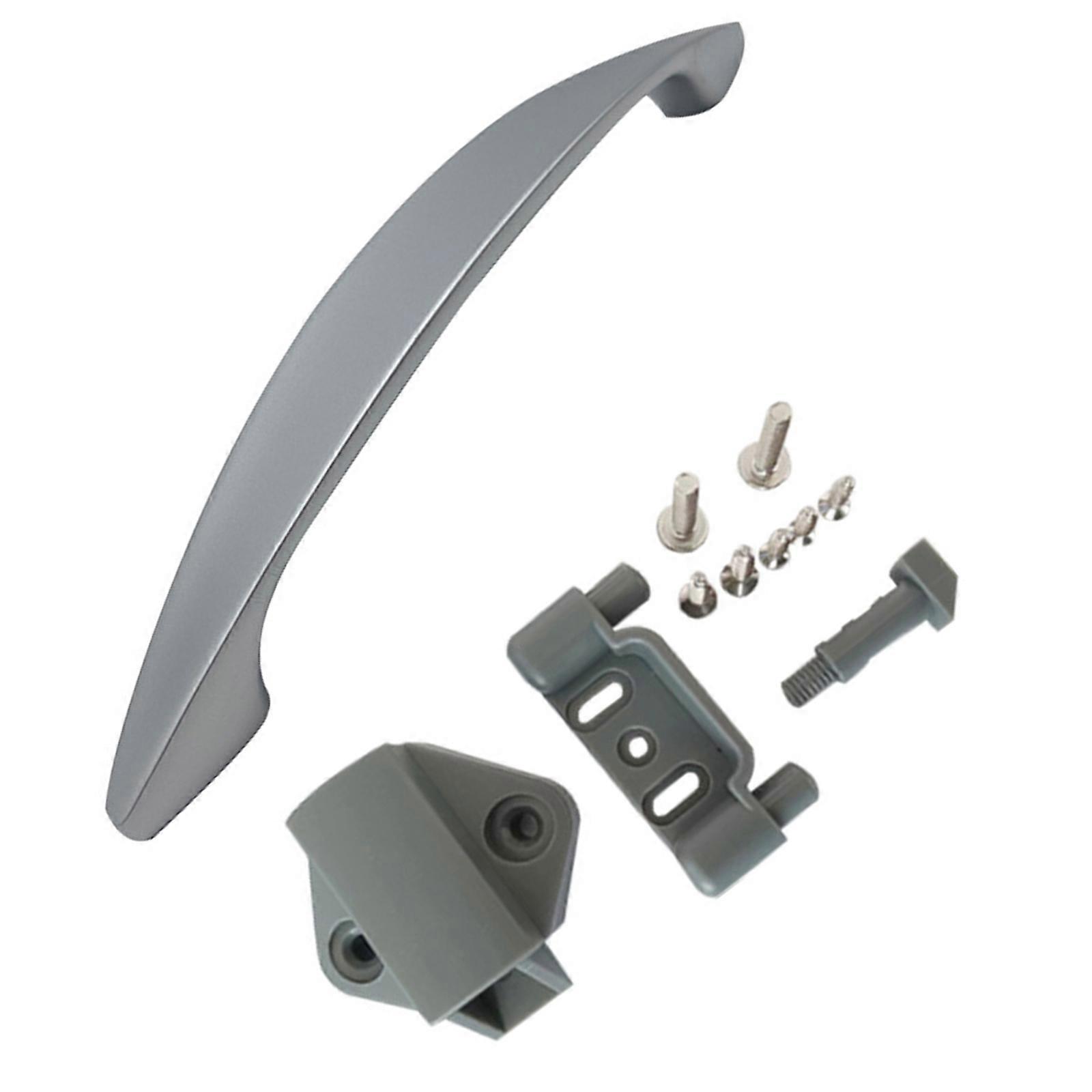 Marine Cabinet Lock Handle Furniture Door Lock Boat Hardware Drawer Keyless Lock Pull Lock Catch Pearl Chrome