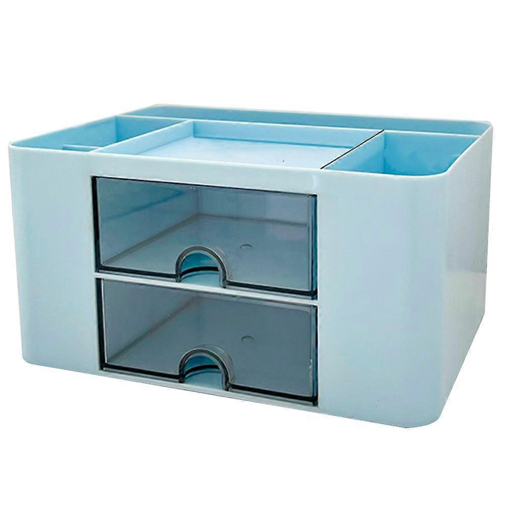 Bedroom Drawer Organiser Multi Functional Stationery Box Desktop Items Simple And Fashionable 19.5X14X10CM 1Pack