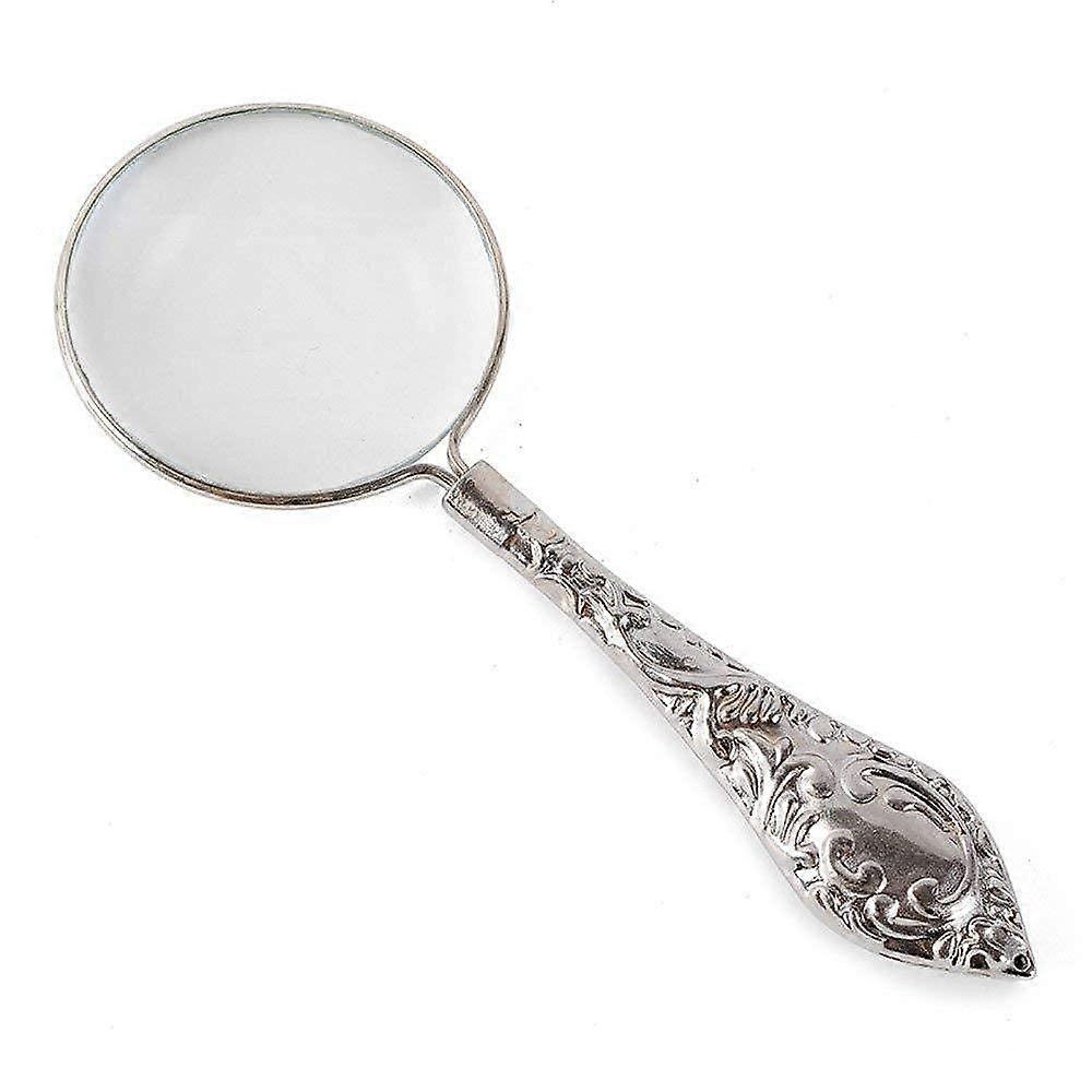 Boutique Magnifying Glass Portable 4 x Handheld Magnifiers HD Lens for Scale Measurement