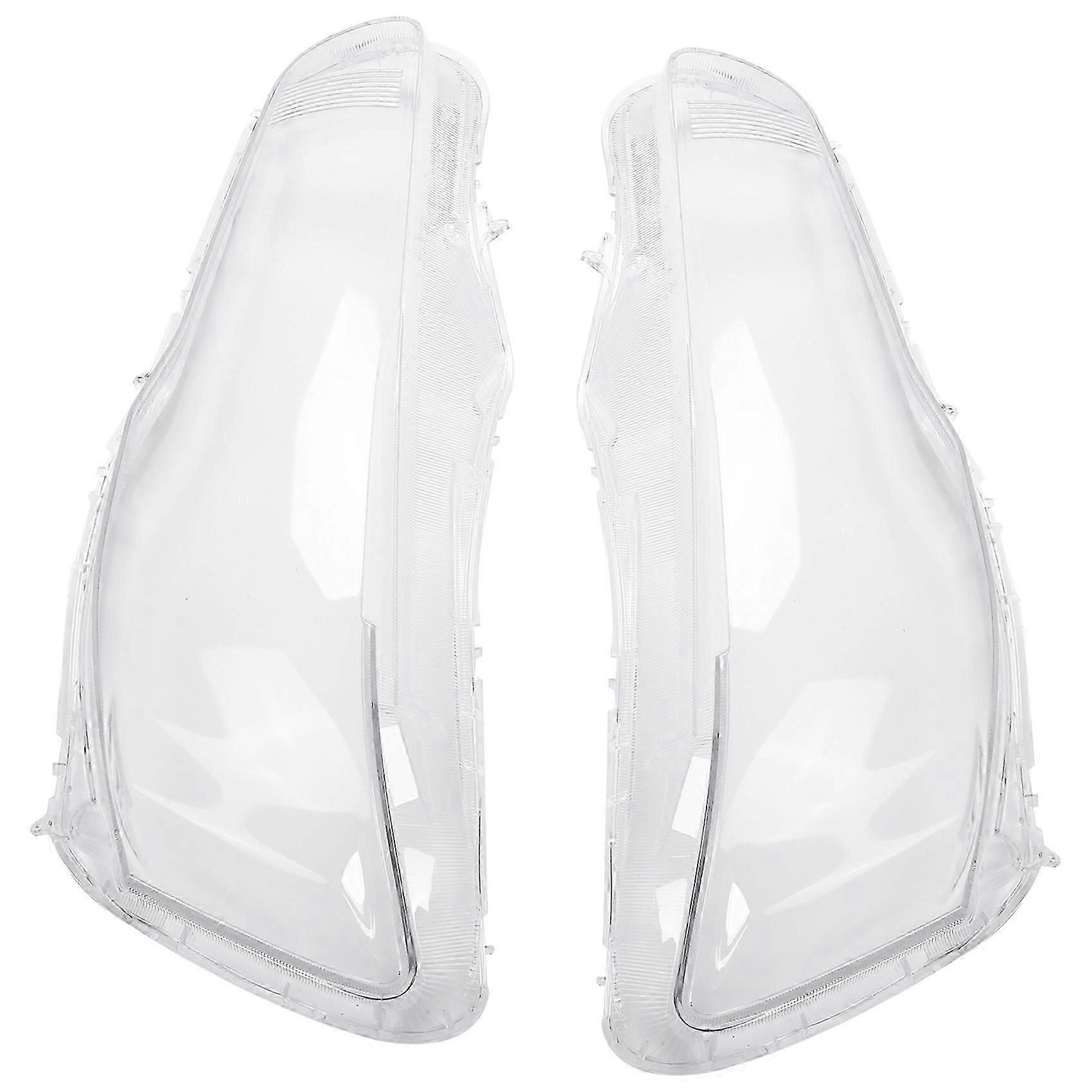 2Pcs for Mitsubishi Lancer Ex Headlight Transparent Lampshade Shell