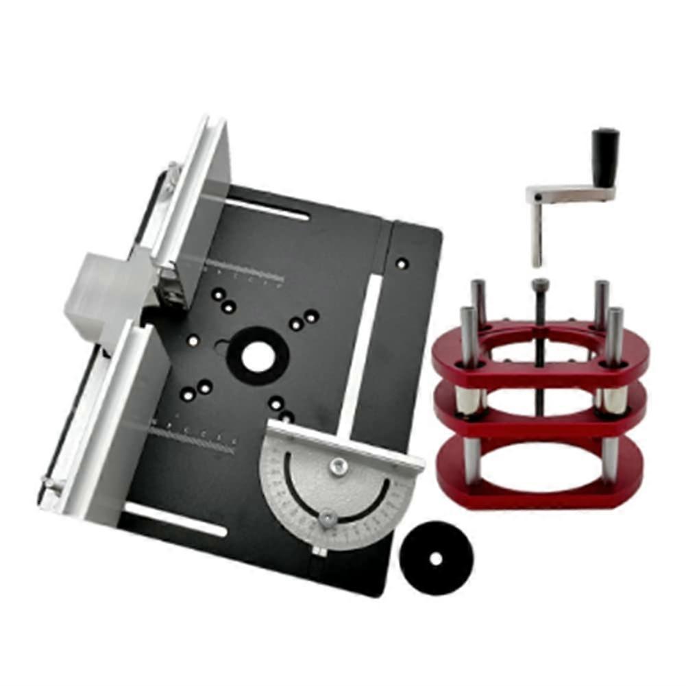 65mm Diameter Motors Router Lift Kit Table Base Alum Woodworking Router Table Insert Plate B