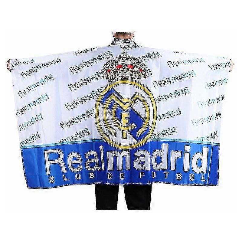Real Madrid Flag (wm 2024) (100% Polyester And Size 86*138) LONG