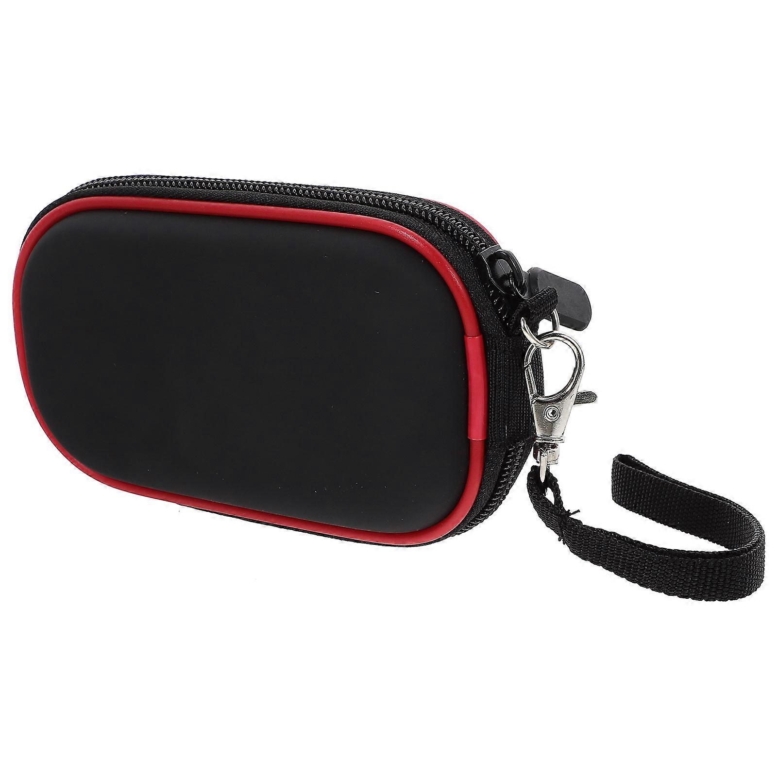 Travel Mouse Case Portable Mouse Case For Mouse Storage Bag 5.4×3×1.7in Black Scratch-Resistant Anti-Collision 1Pack