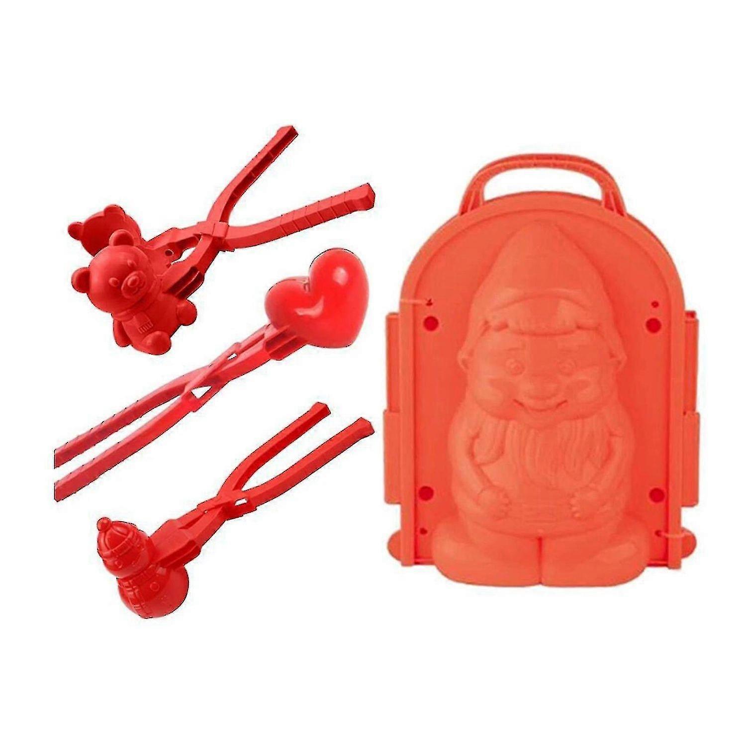 1 Set Snowball Maker Simple Operation Labor-saving Plastic Creative Snow Brick Block Maker For Outdo