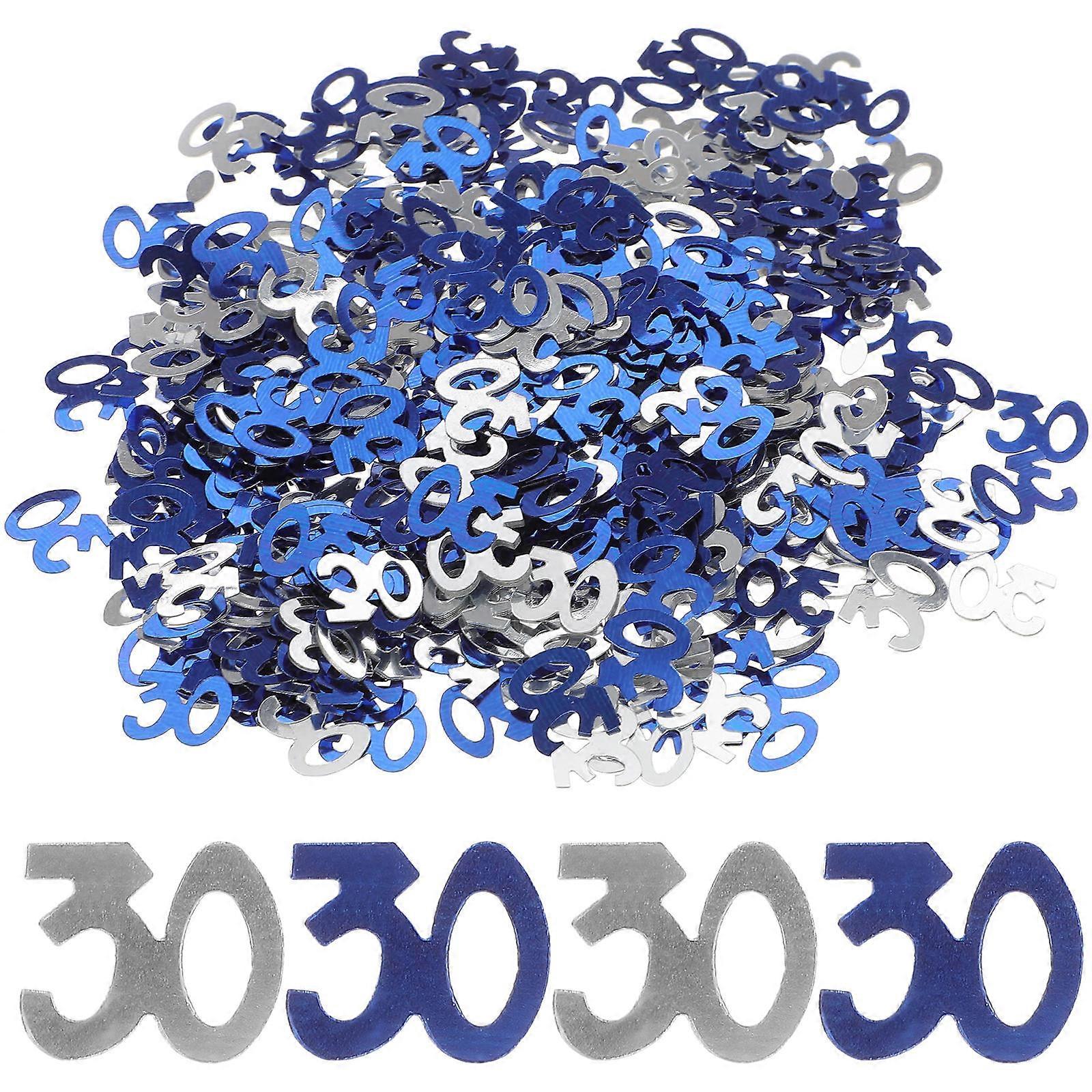 5 Sets Happy 30th Birthday Confetti Confetti Party Confetti For Tables