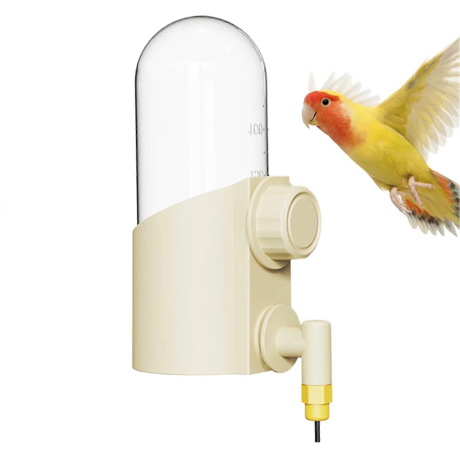 Parrot Waterer - Leak-Proof Cage Feeder With Reliable Design, Portable Hydration Accessory For Parrot Cages