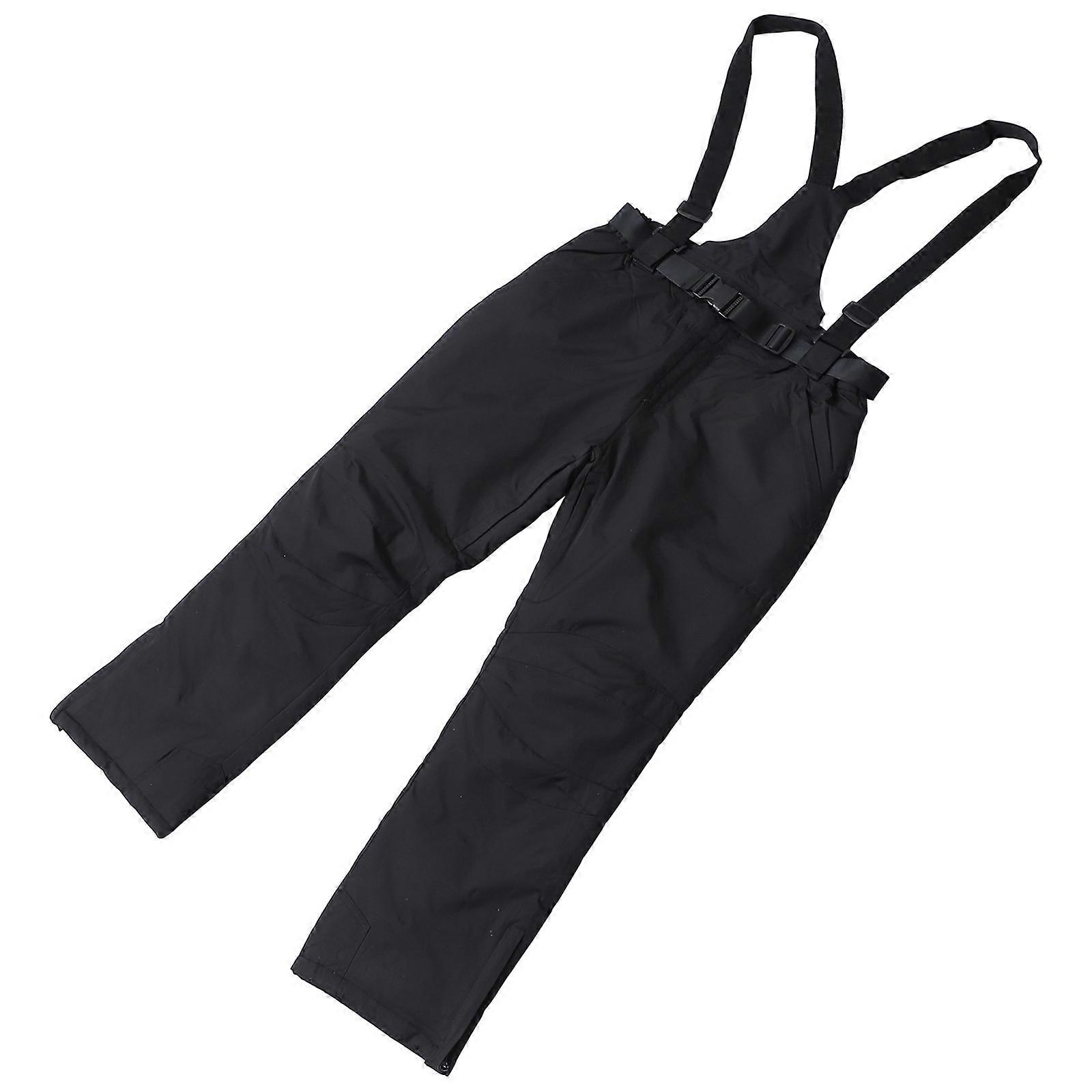 Thick Waterproof Skiing Pant for Men Windproof Cold Resistance 1Set