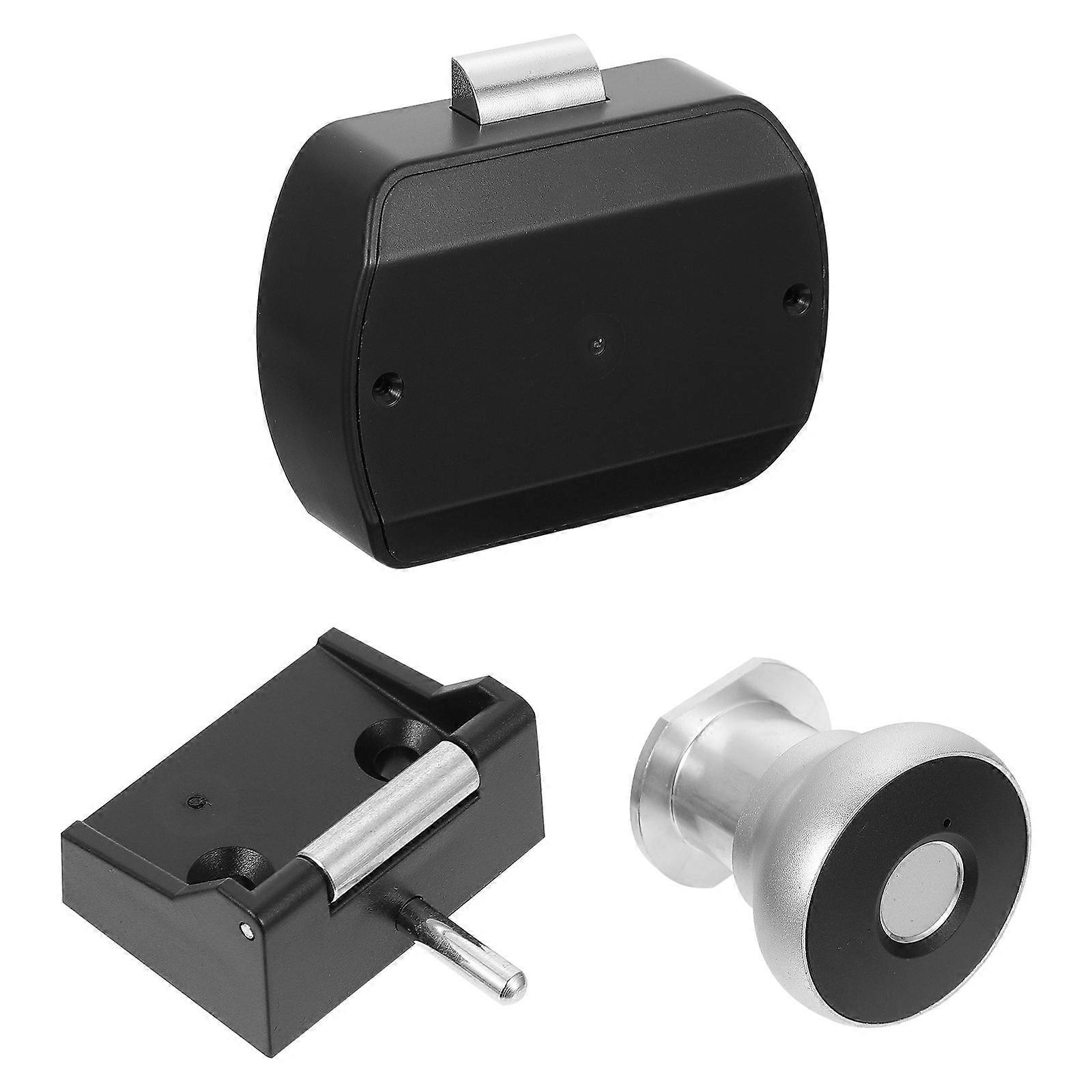 Fingerprint Unlocking Drawer Lock 1Pcs USB Charging Security Lock For Home Use Design
