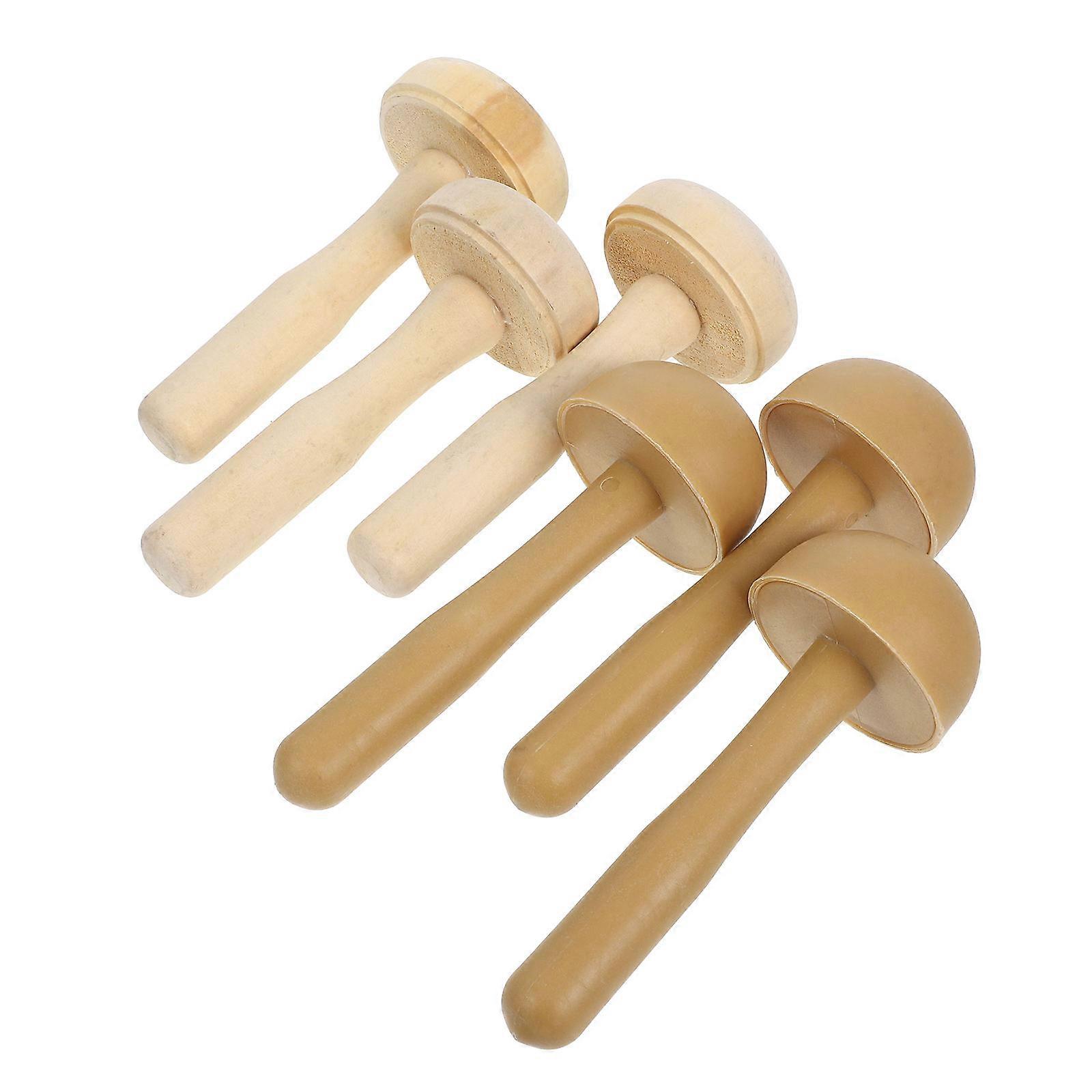 Durable Wood and Plastic Art Craft Printmaking Tools with Precision Craftsmanship for Students and Artists 6pcs Set