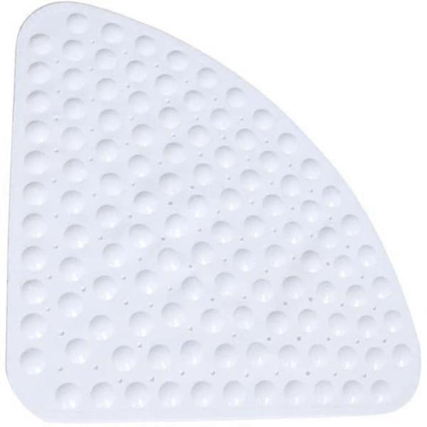 Anti-slip Mat Bath Mat With Suction Cups 54X54Cm White