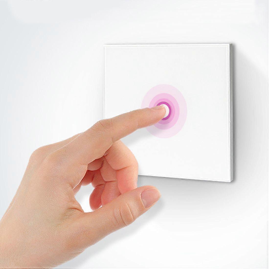 NAS-SC01W Wireless WiFi EU Smart Light Control Switch 1Gang