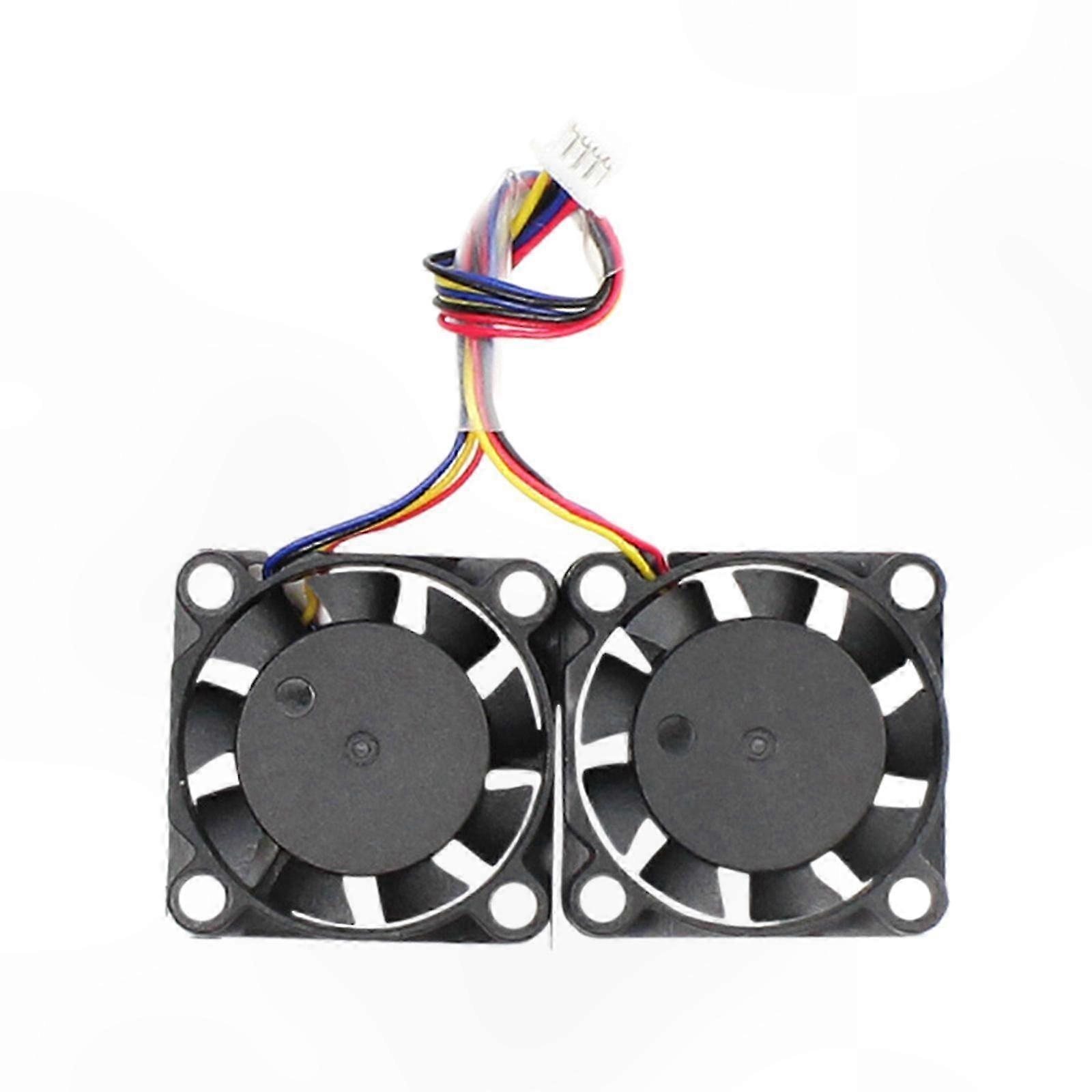 For RPi 5 PWM Fan DC5V Brushless CPU Cooling Fan 3007/2507/4010 Fans Optional for RPi 5 Board Cooling Radiator