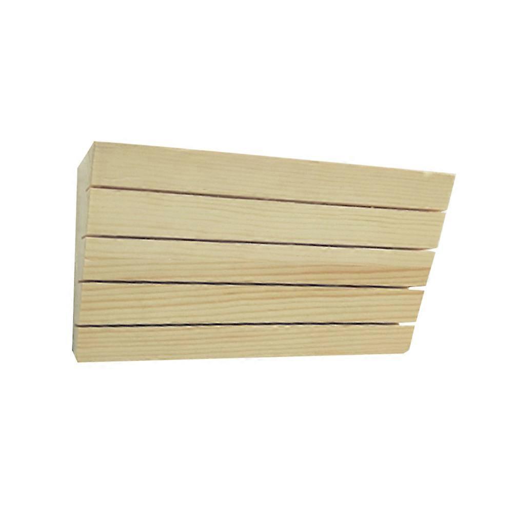 Wood Display Base For Cards As a Creative Support For Hotel Use 1Pcs
