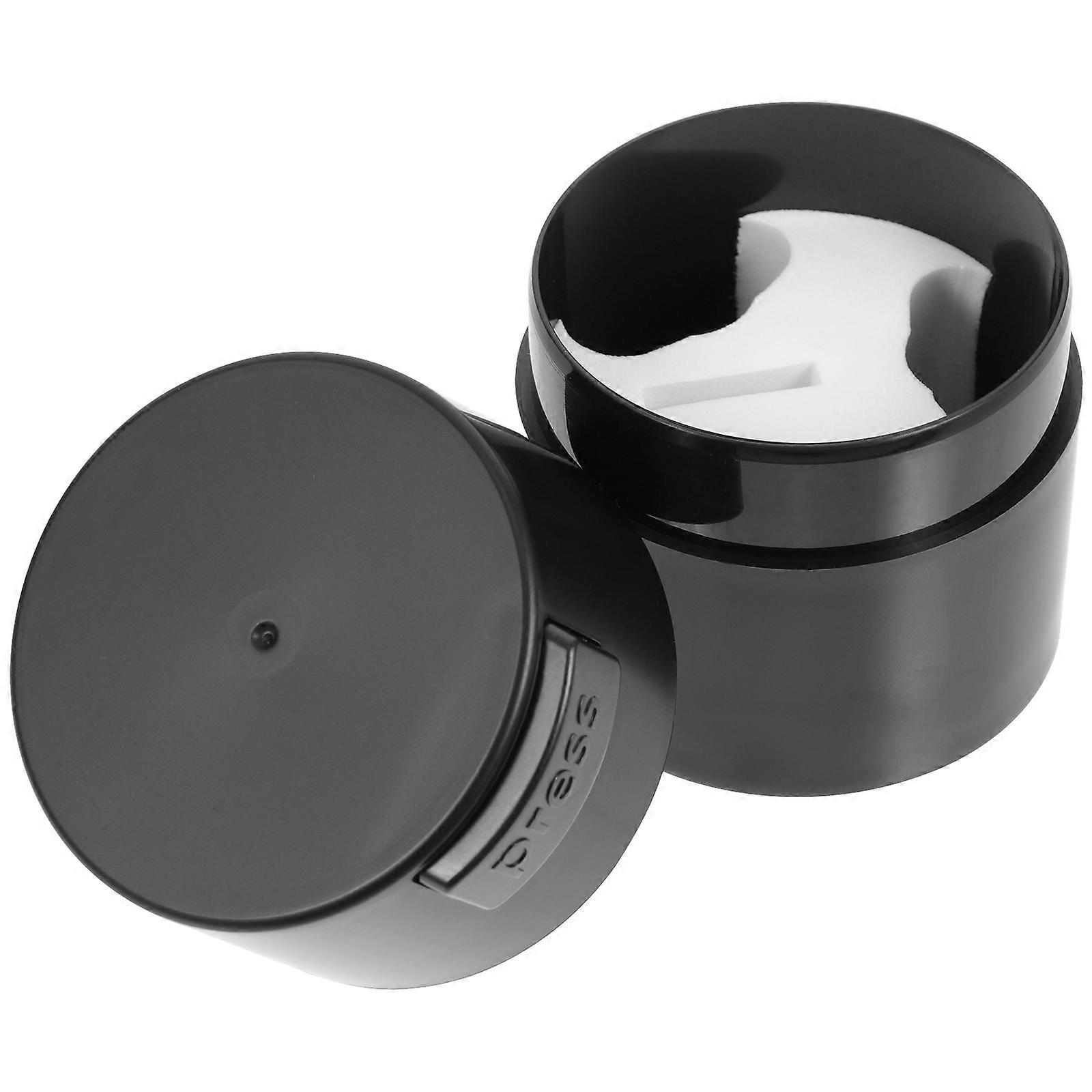 It looks like you're describing a product listing for a **press type eyelash glue storage jar**. Here's a polished and professional version of that