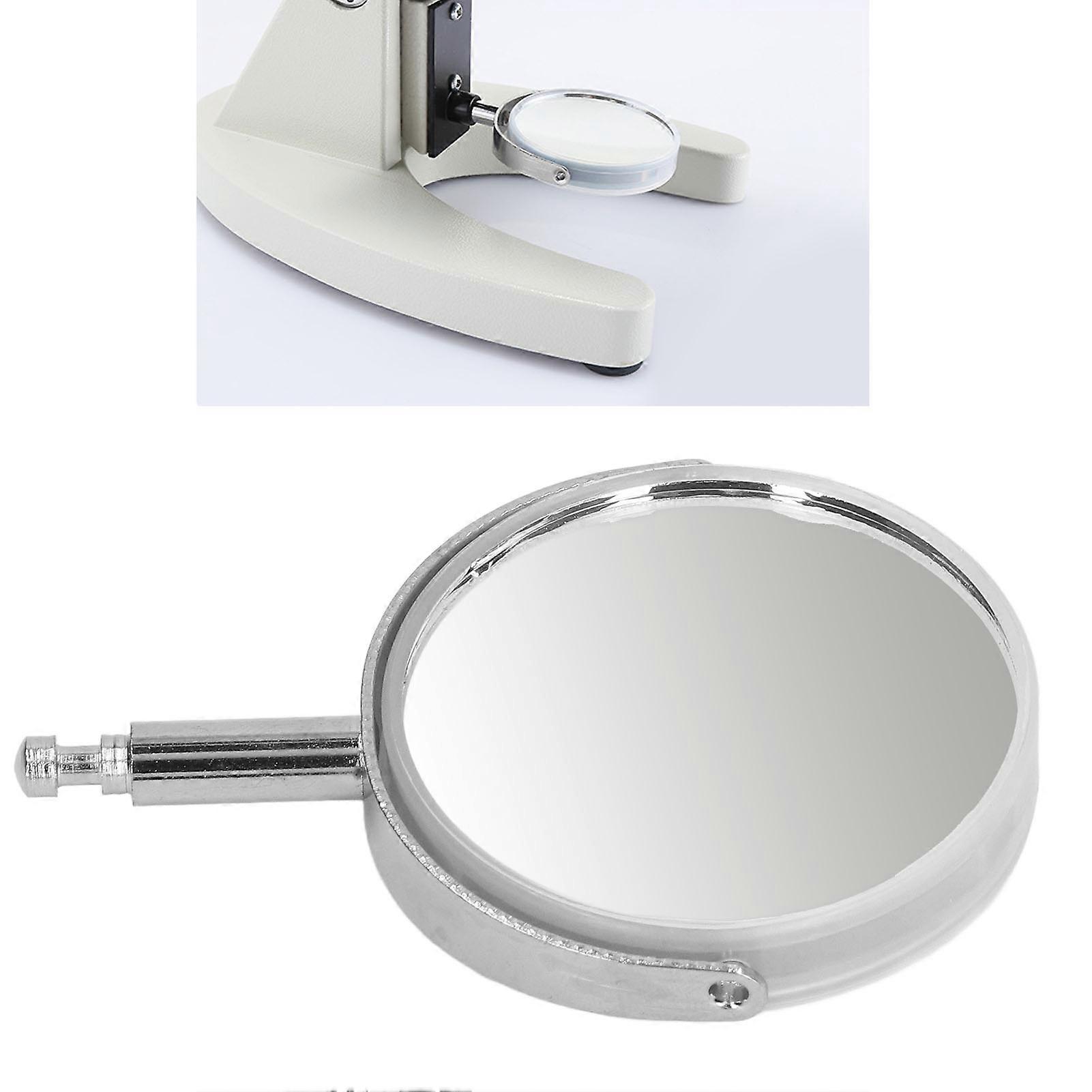 Microscope Reflective Mirror Light Gathering Pathway Changing Biological Microscope Plane Concave Reflector for XSP 00 Metal Bracket 