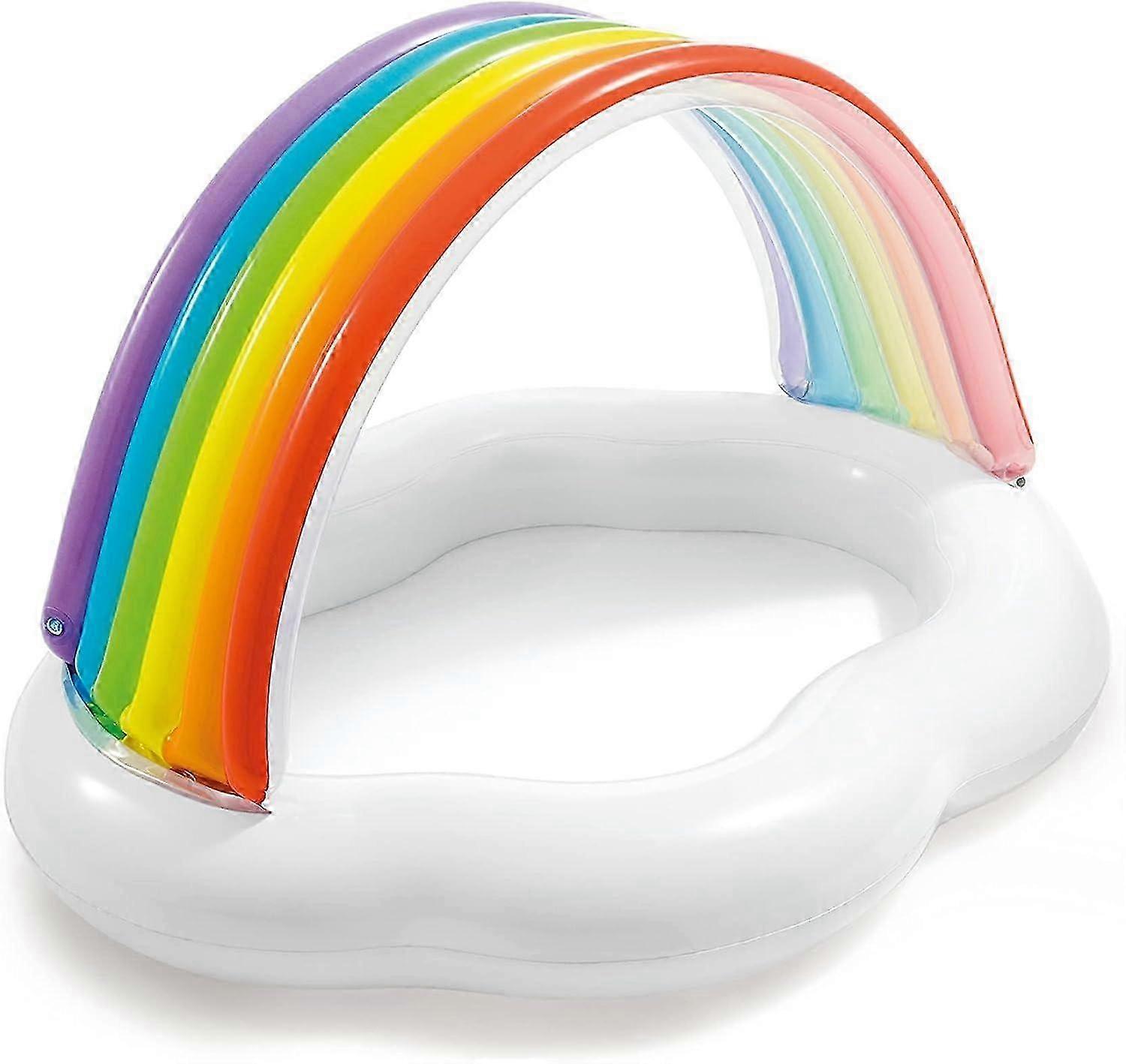 Kiddie Pool,Inflatable Play Kiddie Pool, Wading Lounge Kids Pool