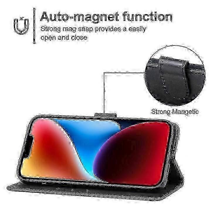 For Iphone 15 Leather Mobile Phone Case