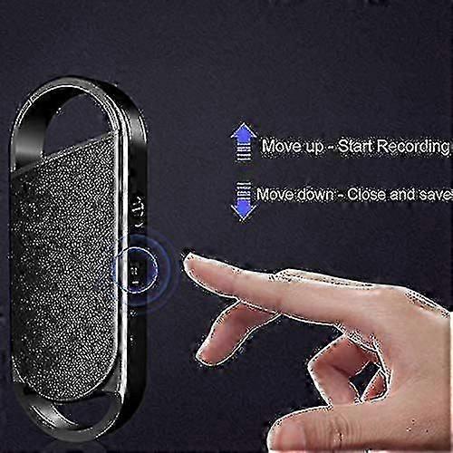 Mini Voice Recorder-voice Activated Recorder With 8gb 192 Hours Memory-30 Hours Recording Time(black)
