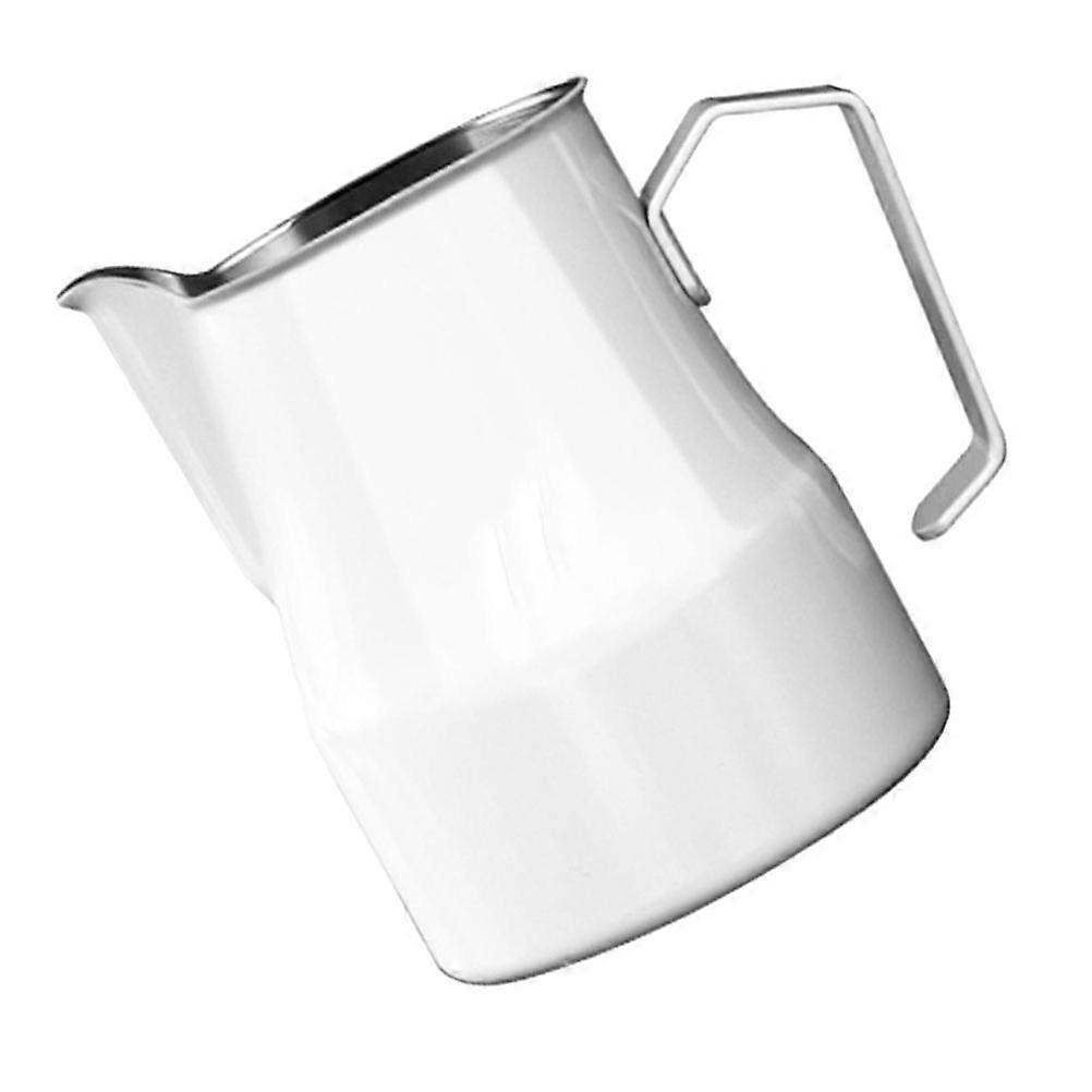 Espresso Milk Frothing Jug Stainless Steel Practical Coffee Storage Container For Restaurant 1Set
