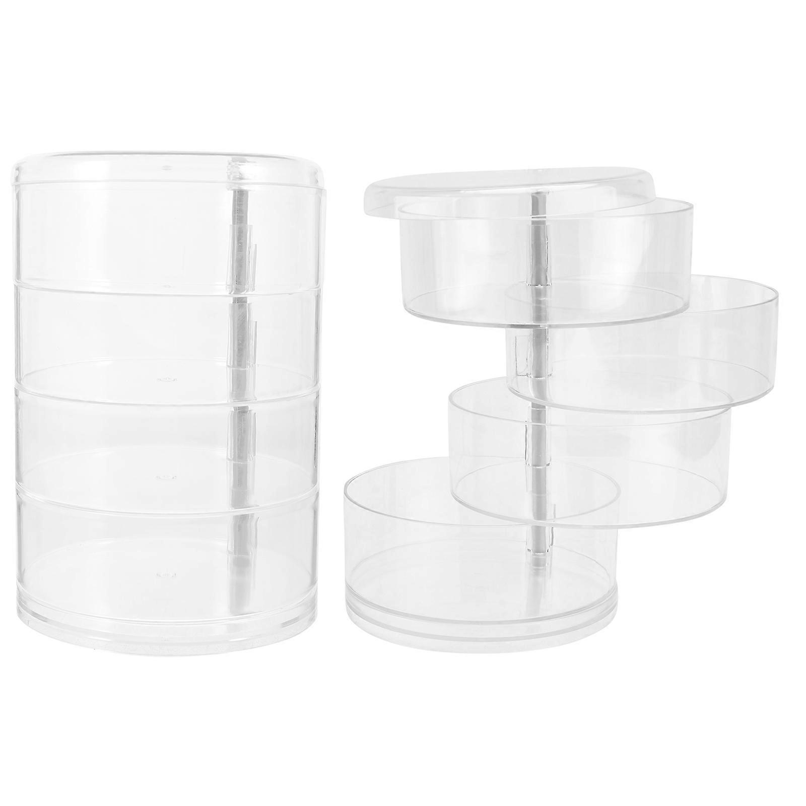 Wires Organizer Storage 2Pcs Rotatable Design For Cables Sundries Home Office Management Box