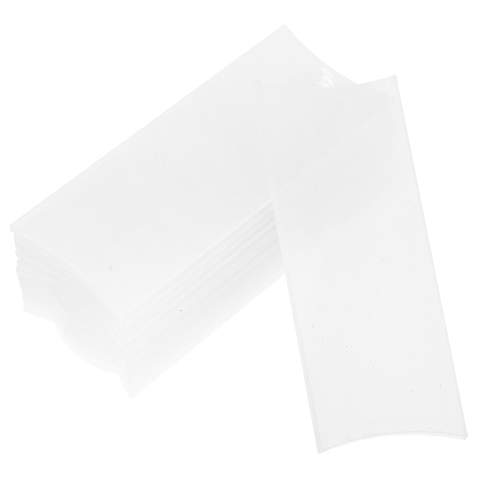 Masteelf 12Pcs Blank Name Tags for Tumblers Sublimation Name Label Plates for Tumbler Cups