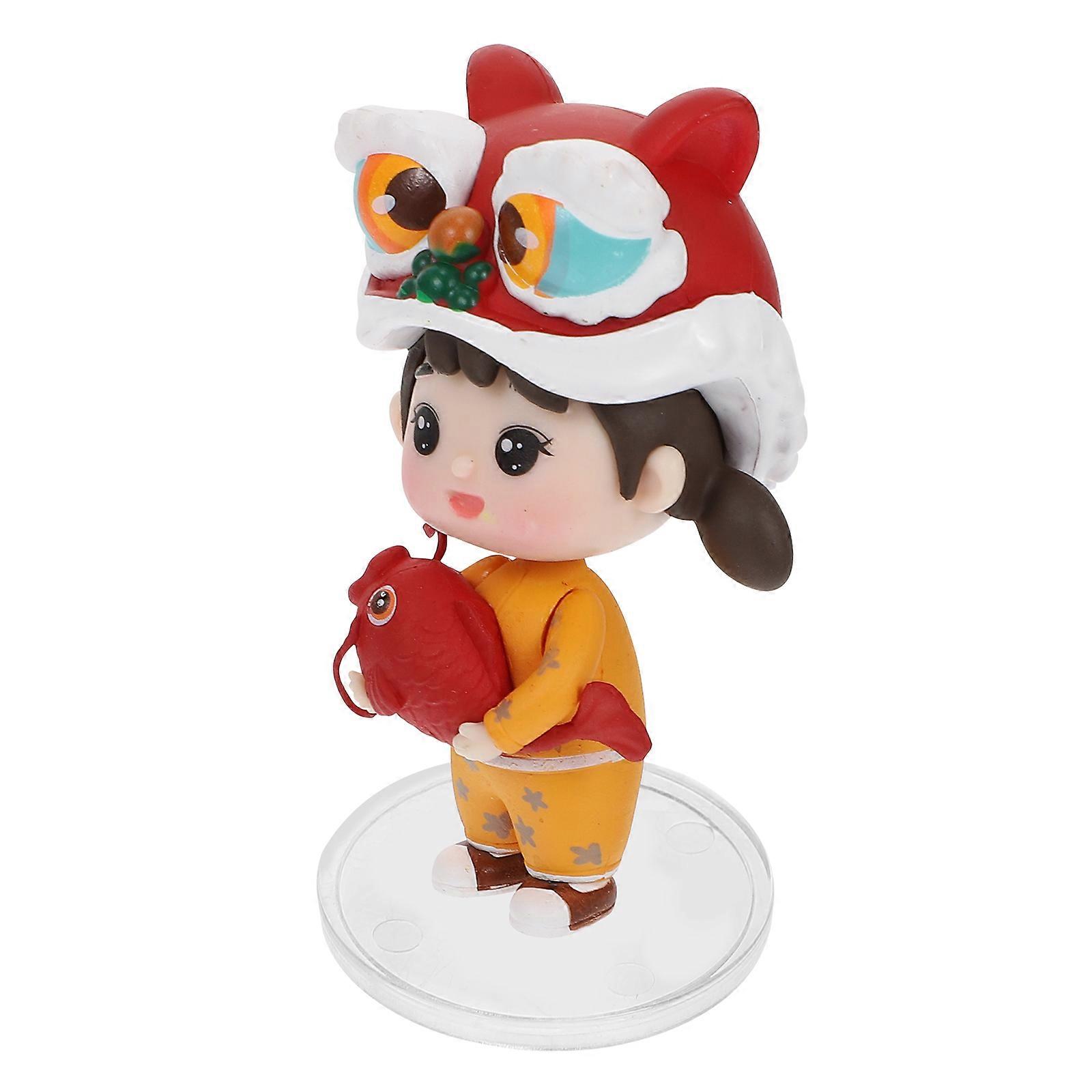 Doll Birthday Baking Accessory for Decor 1Pcs Multi Color PVC