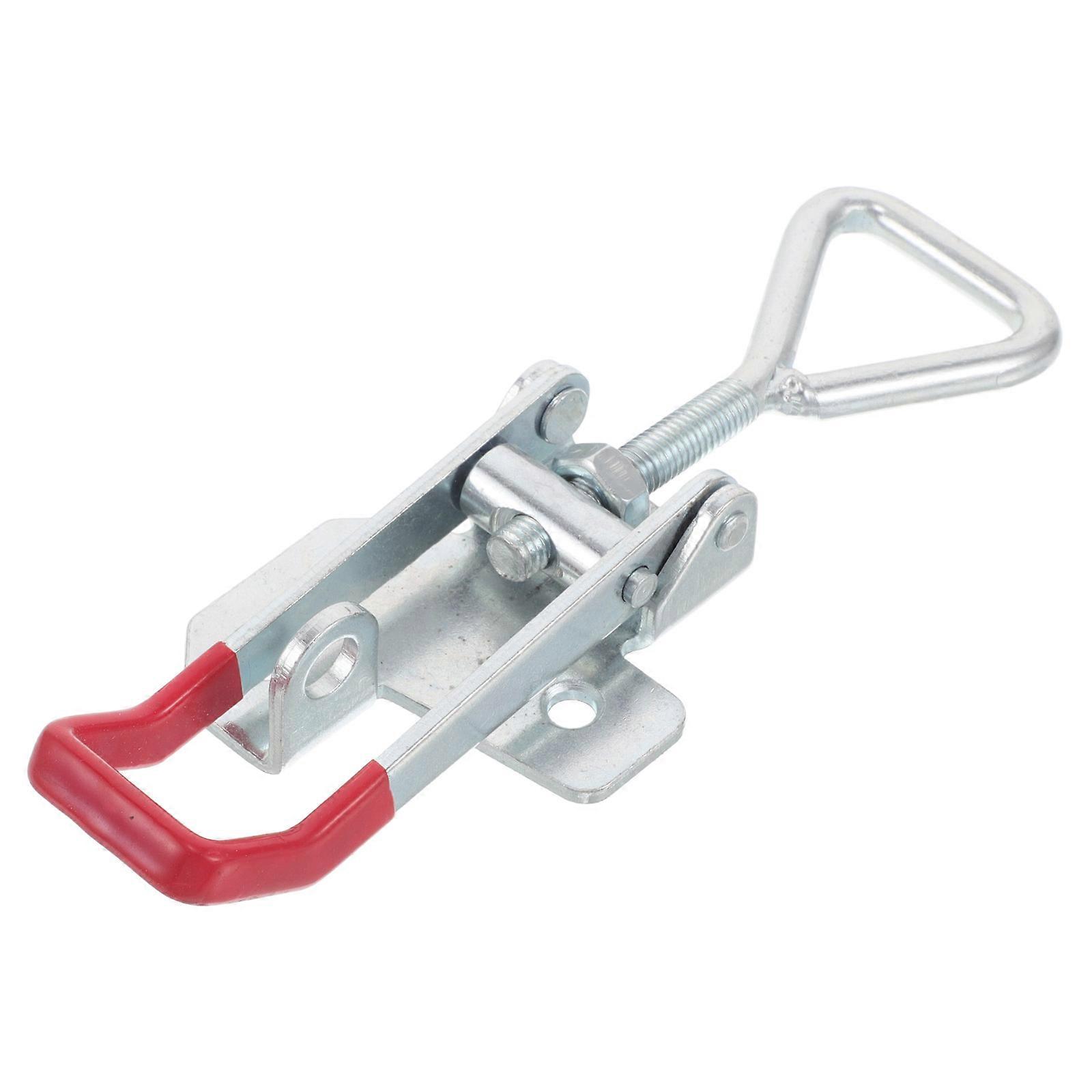 Heavy Duty Trailer Box Latch Clamp with Ergonomic Coated Toggle Handle for Secure Closure and Easy Use on Tool Boxes and Trunk Cases