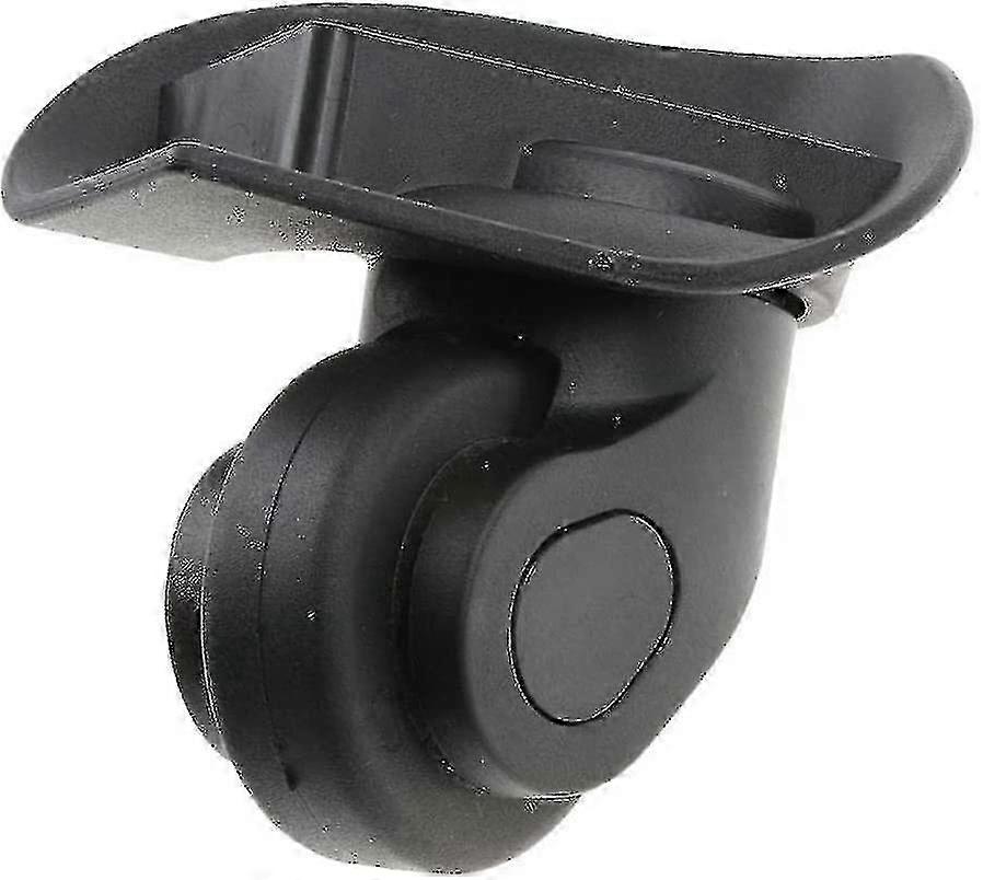 Replacement Wheels for Suitcase Trolley - 2-Pack Silent Black Casters with Easy Installation