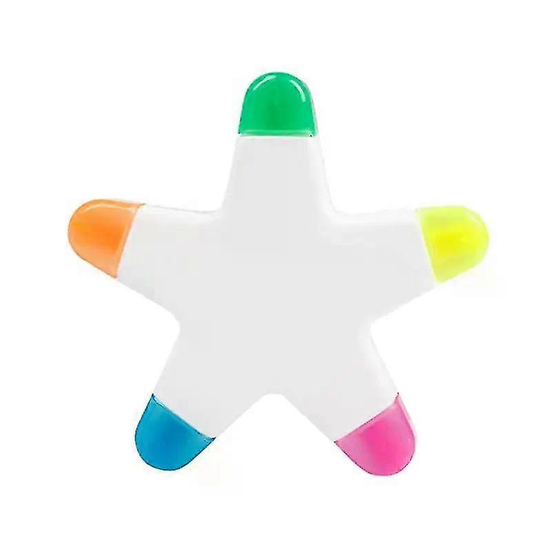 Kreative Textmarker Dreieck Schreibmarker Stift für Schüler 3-in-1 Marker Triple Portable Markierung Fluoreszierende Farbe Zubehör