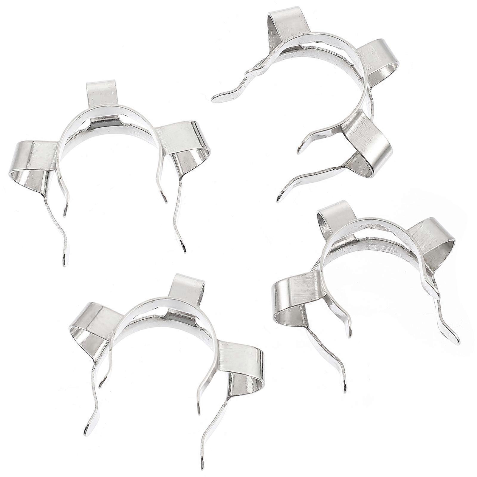 Stainless Steel Clamps 4Pcs Clamping For Securing Condensers Distillation Kits In College Laboratories