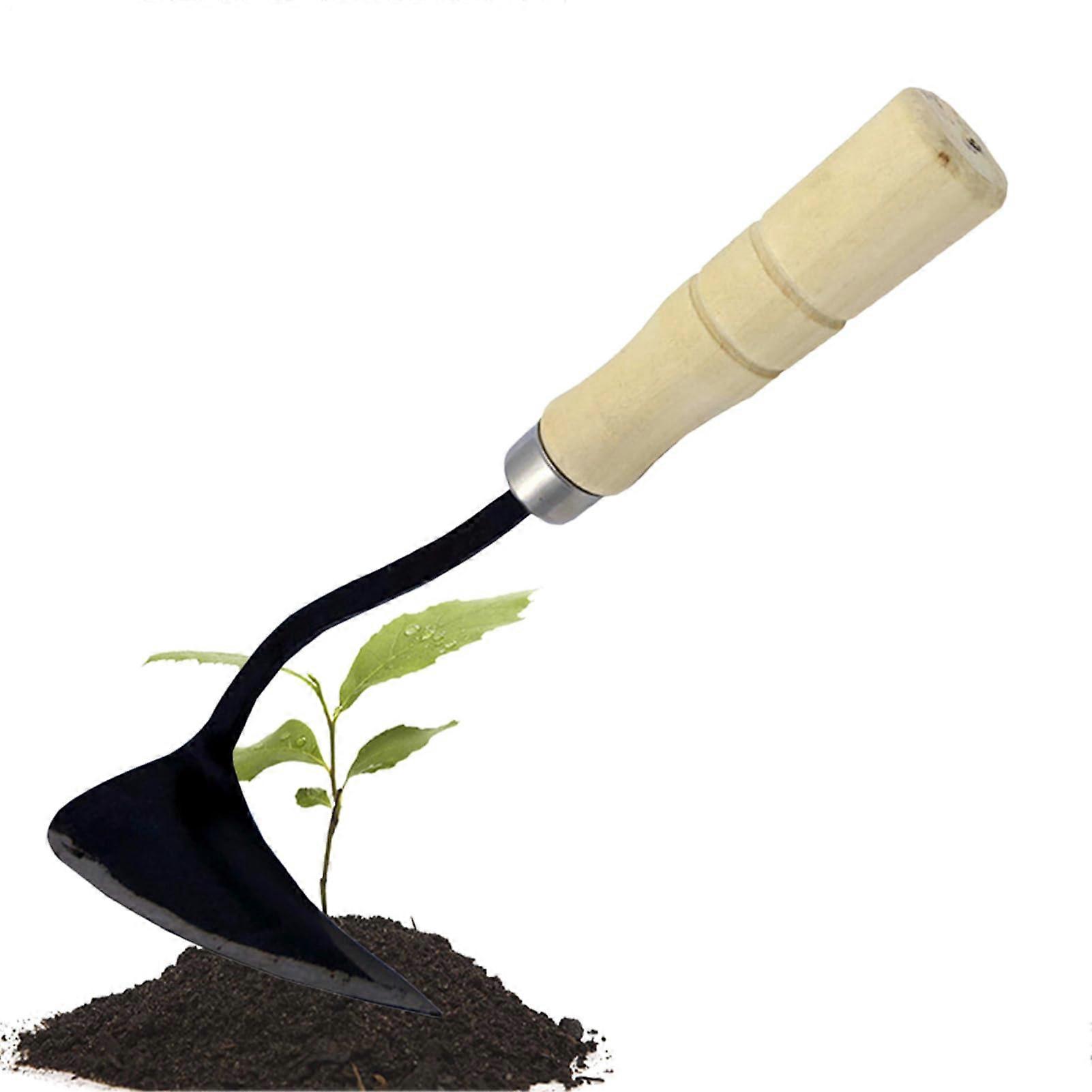 Jäthacke Garden Hoe with Vertical Root Puller for Weeding and Soil Cultivation - Ideal for Men and Women in Greenhouses and Gardens
