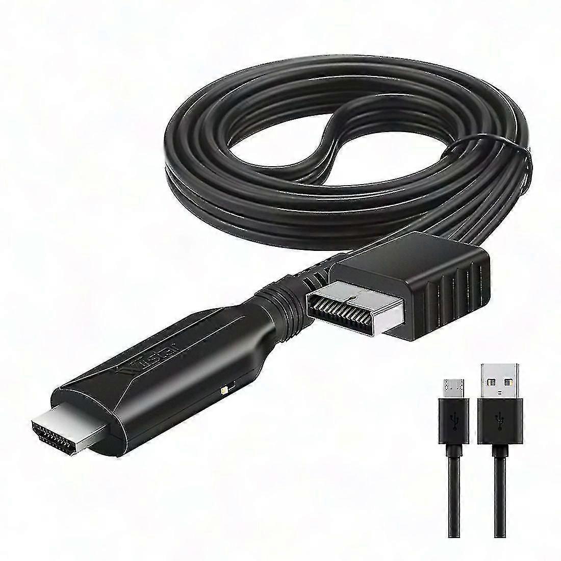 PS2 to HDMI Converter Adapter with Audio Video Support