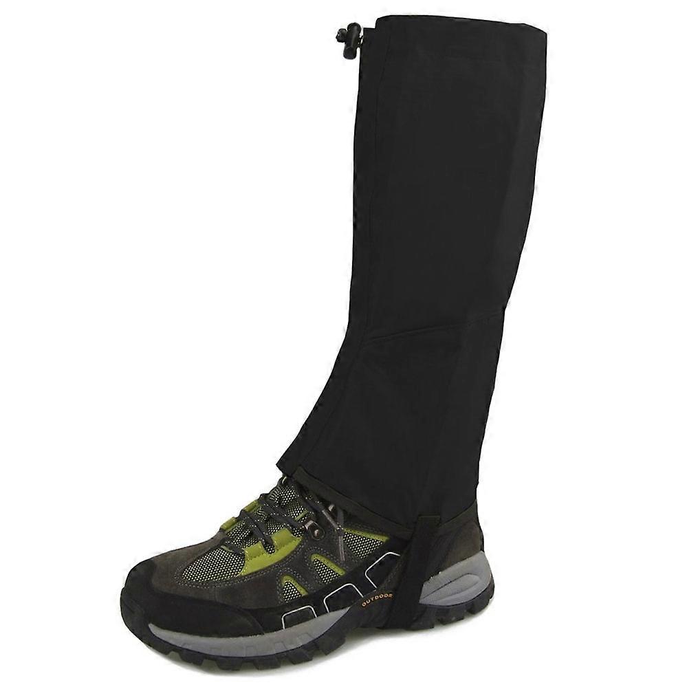 3Pcs Unisex Breathable Snow Gaiters For Skiing Hunting Outdoor Size L Adjustable Fit